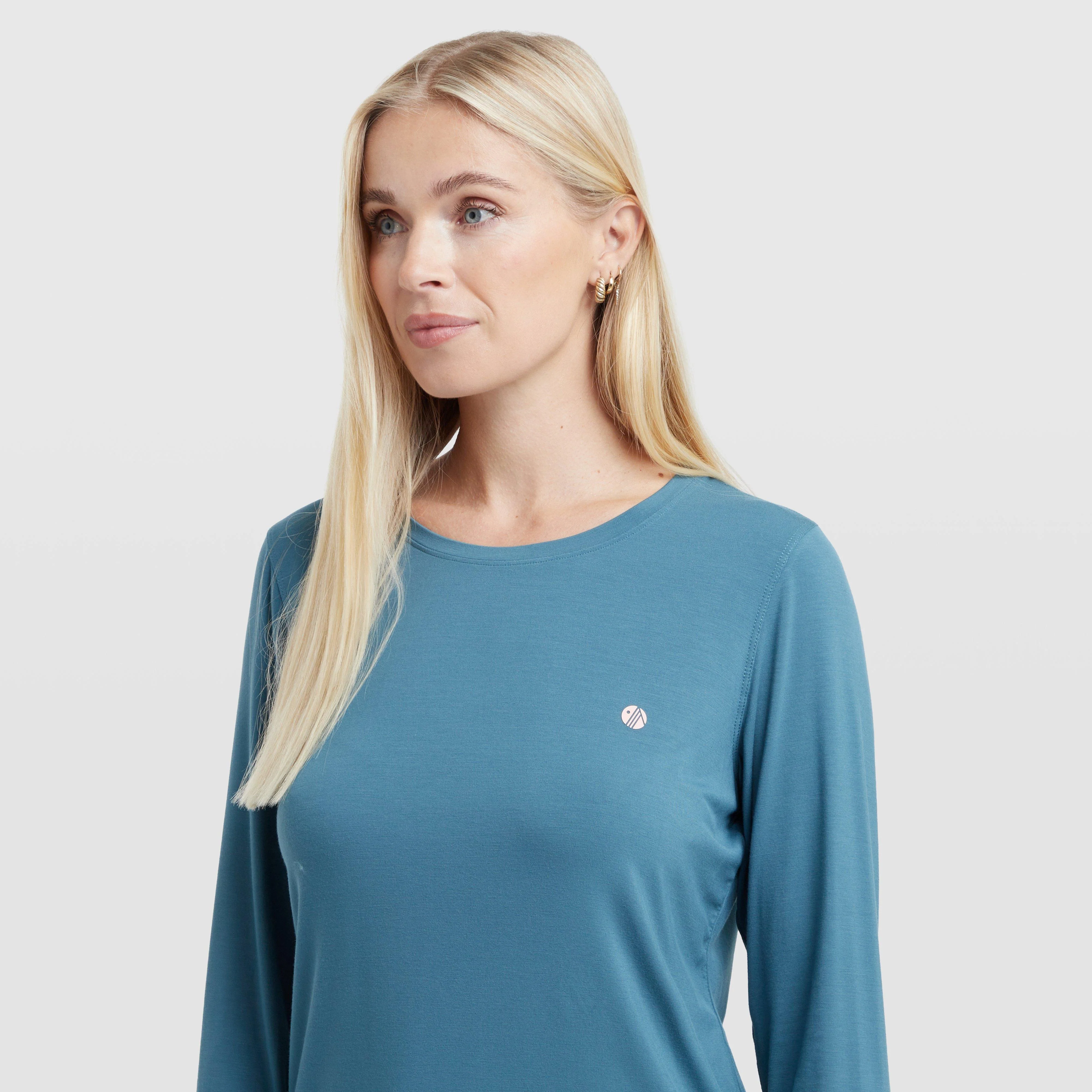 Women's On The Go Bamboo Long Sleeve Tee - Image 10