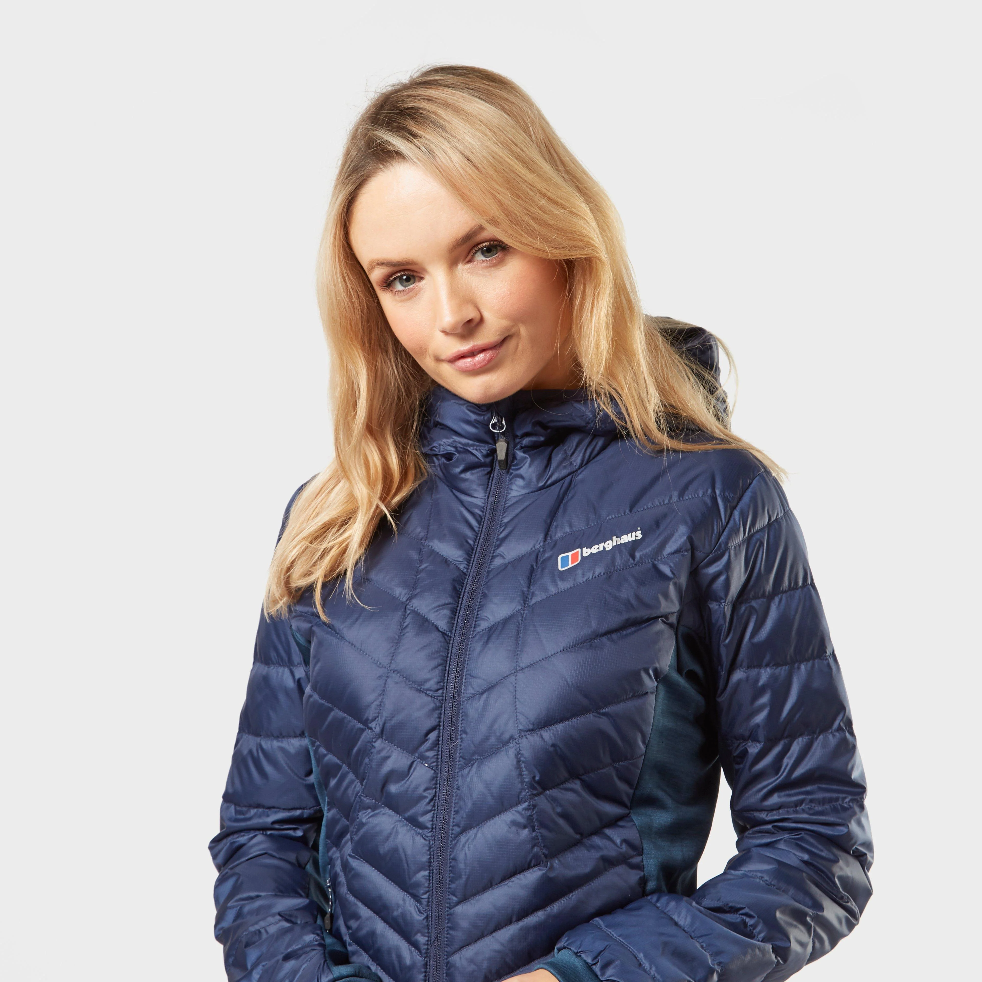 Women’s Finsler Stretch Hooded Down Jacket - Image 4