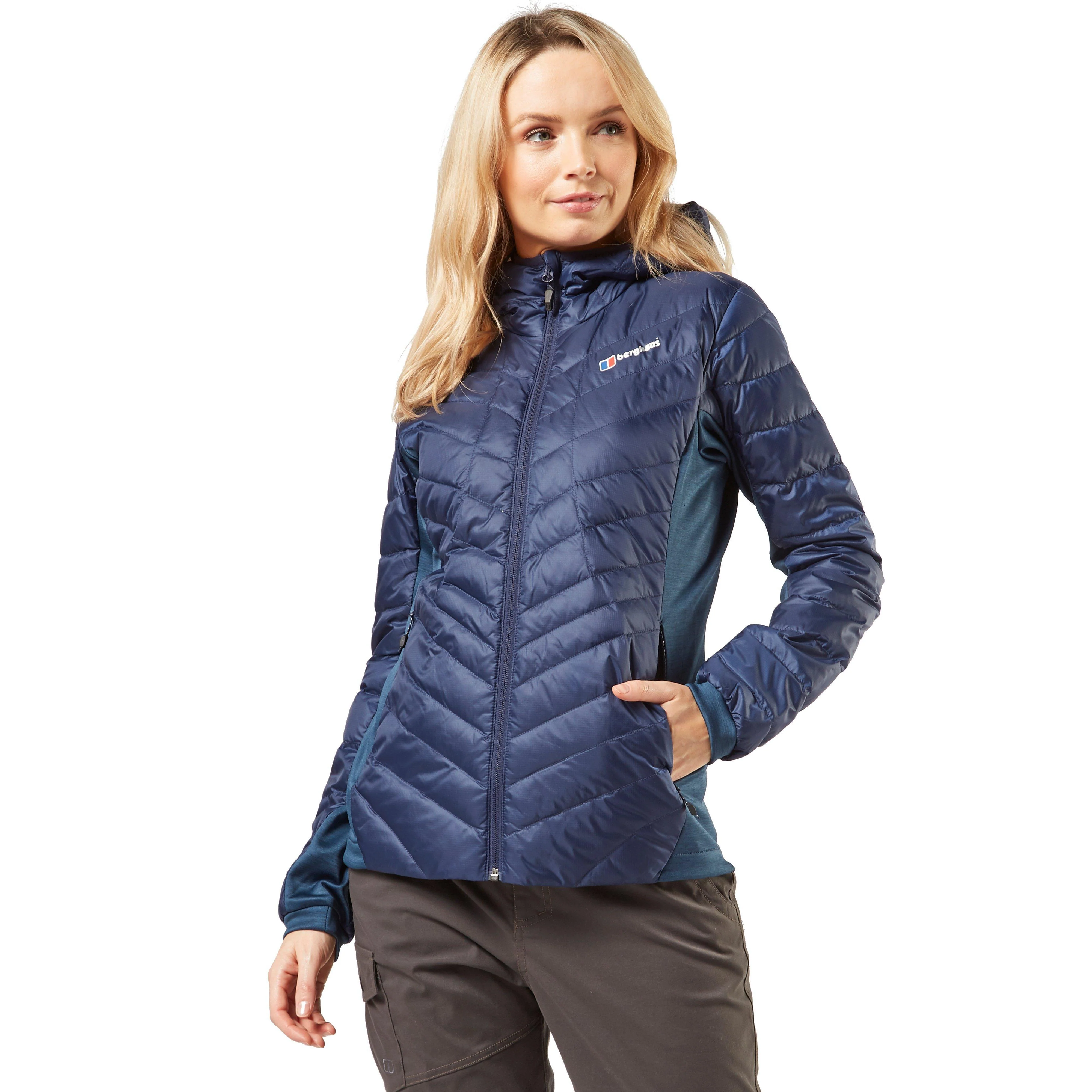 Women’s Finsler Stretch Hooded Down Jacket - Image 8