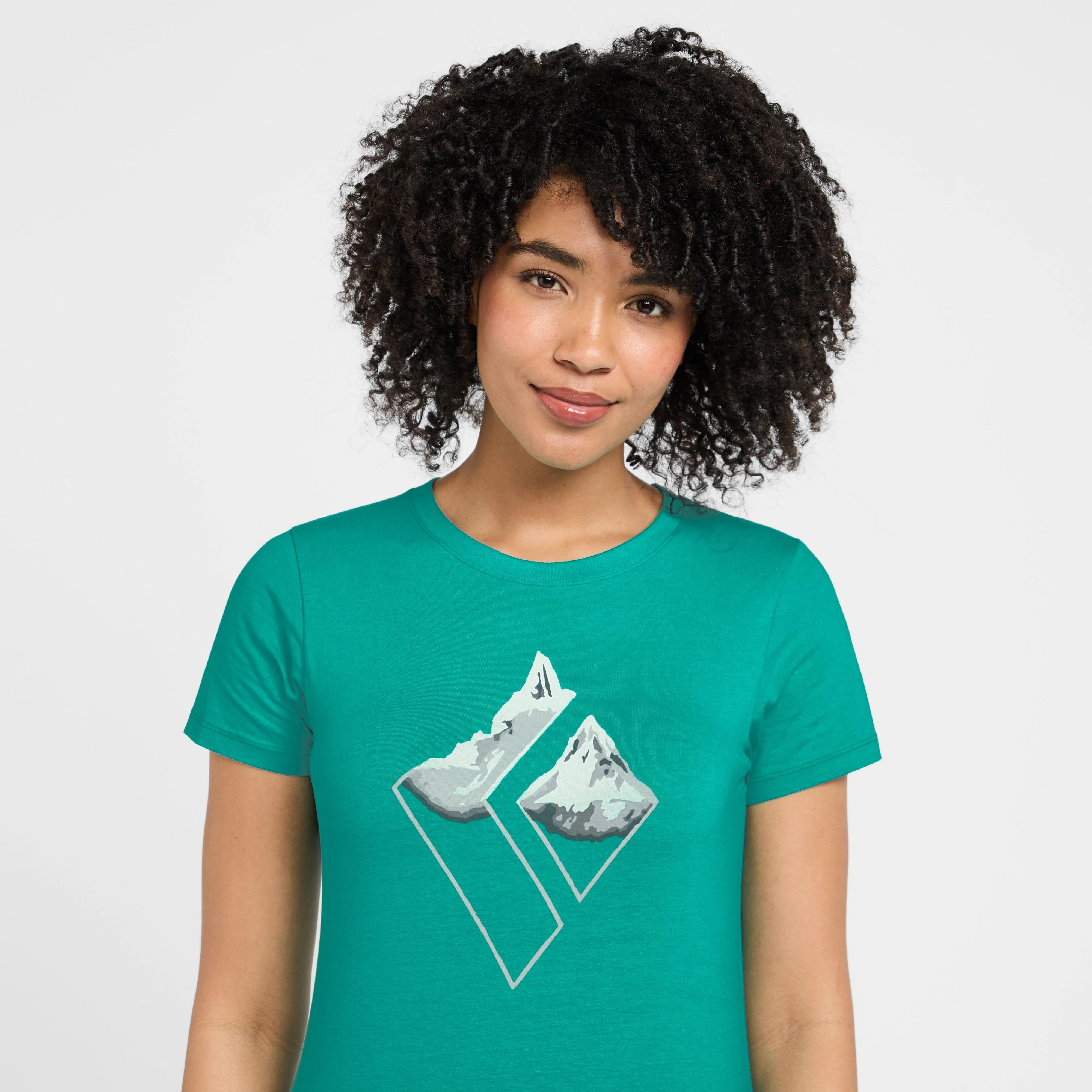 Women’s Mountain Logo Short Sleeve Tee - Image 4