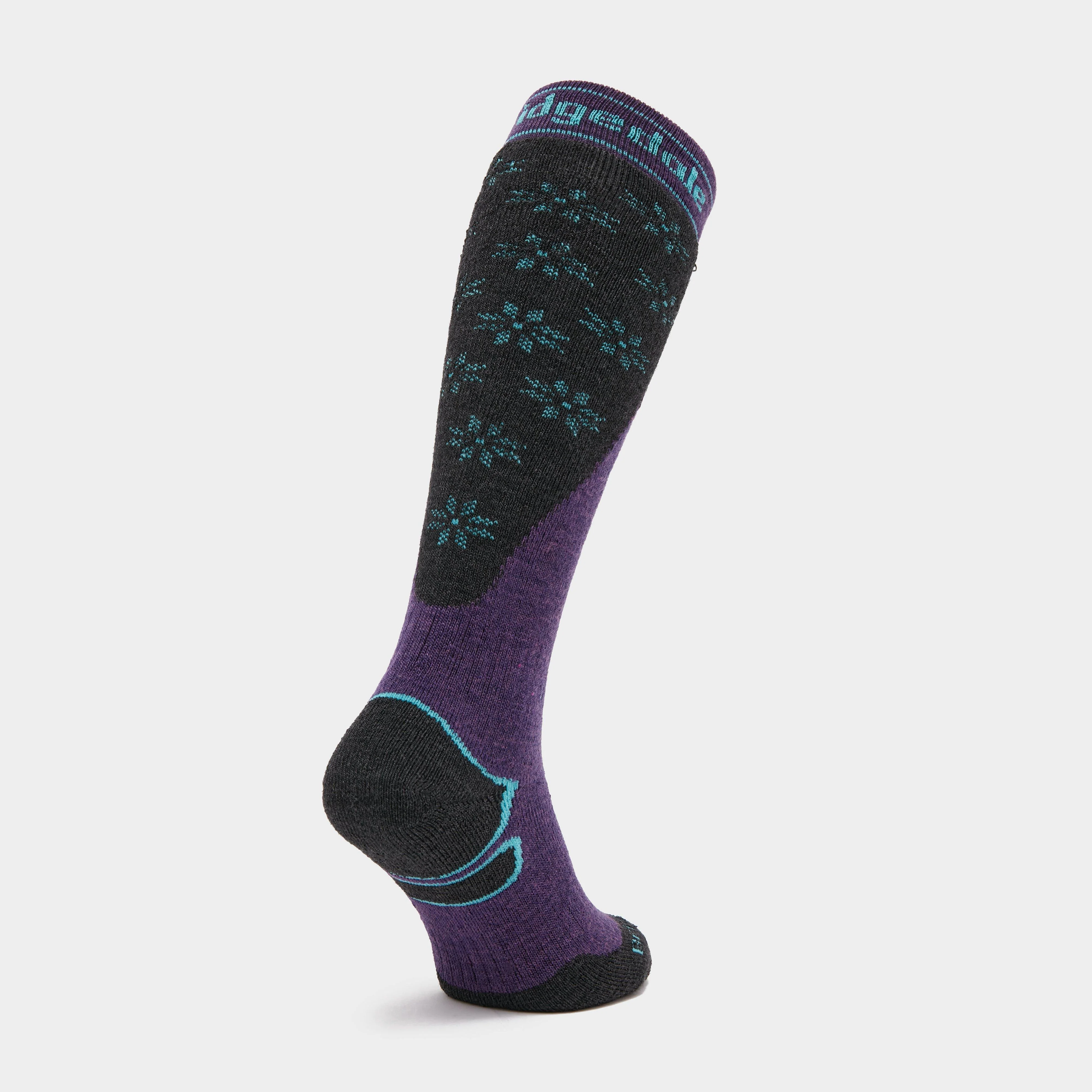 Women's Ski Midweight Merino Endurance Over Calf Socks - Image 10