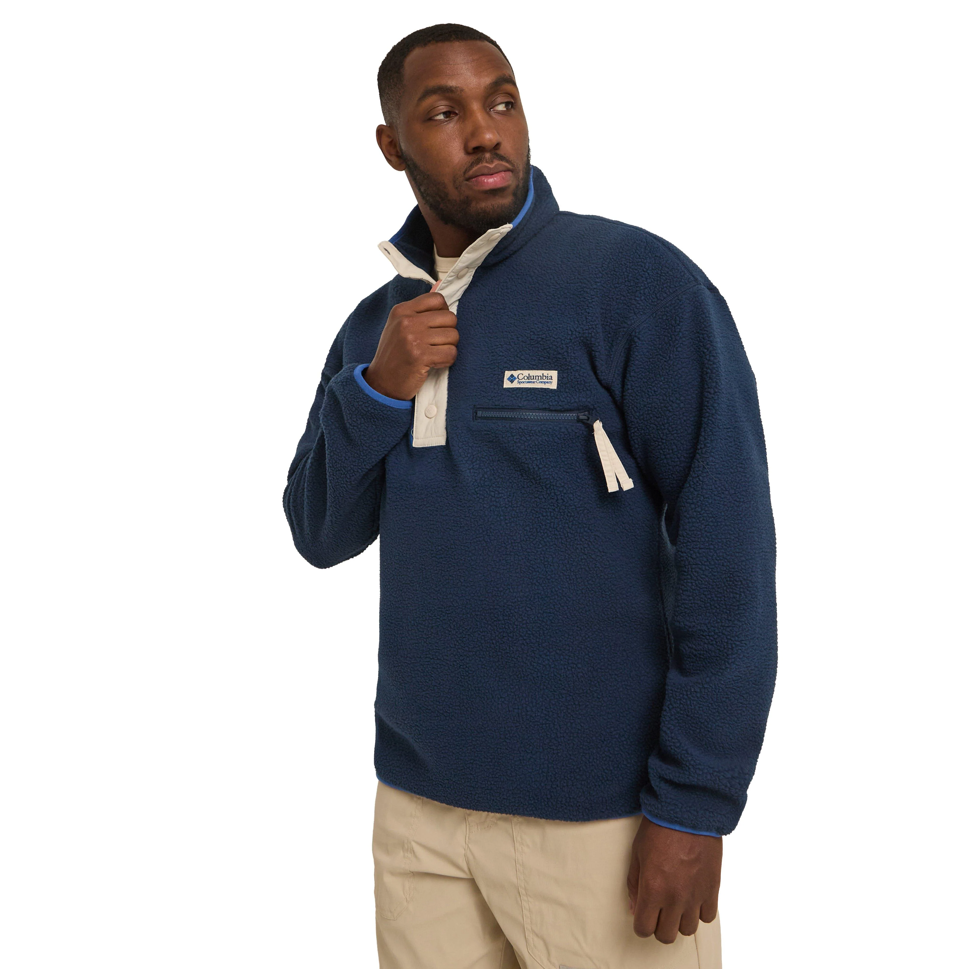 Men's Helvetia II Printed Half Snap Fleece - Image 5