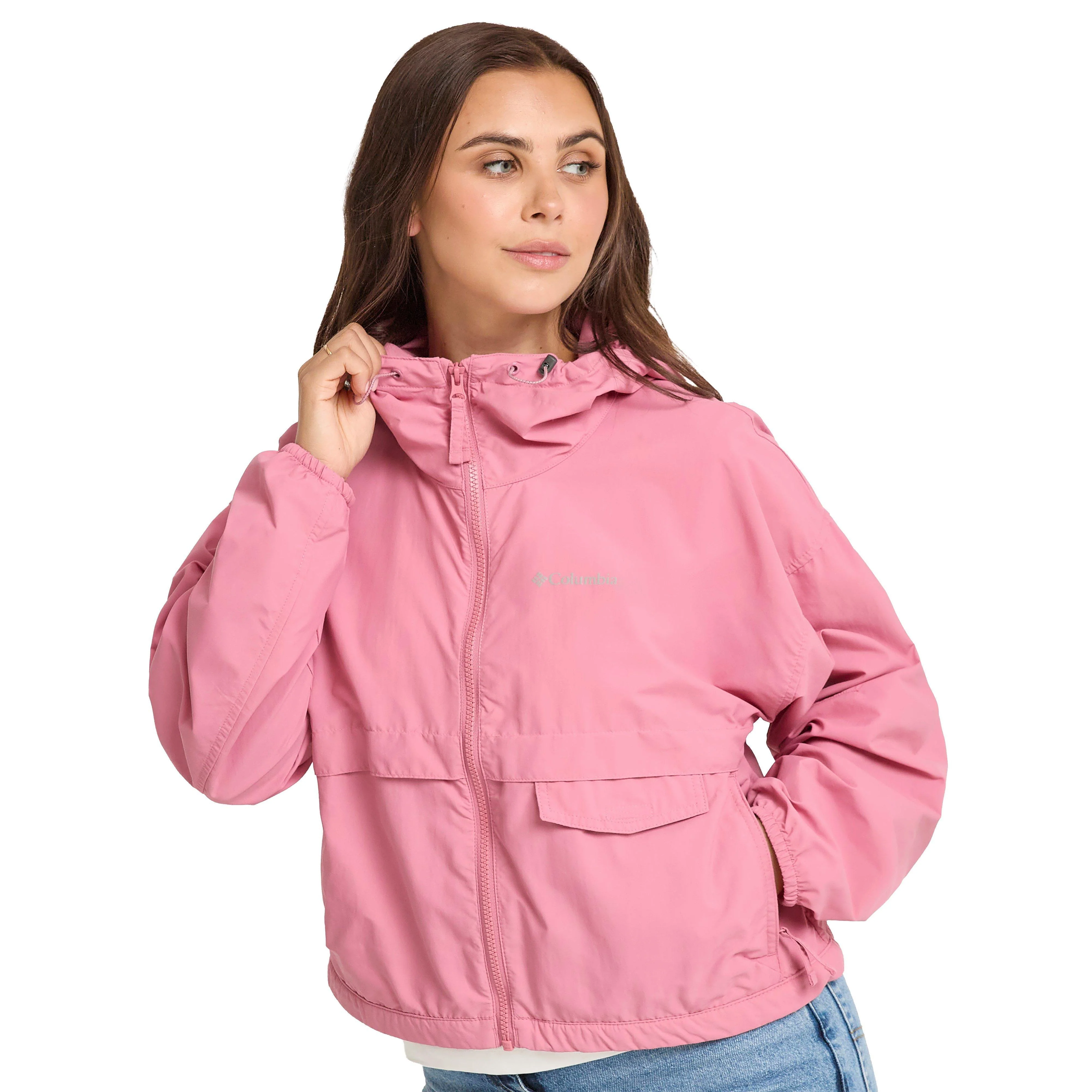 Women’s Spire Valley Cropped Hooded Windbreaker Jacket - Image 6