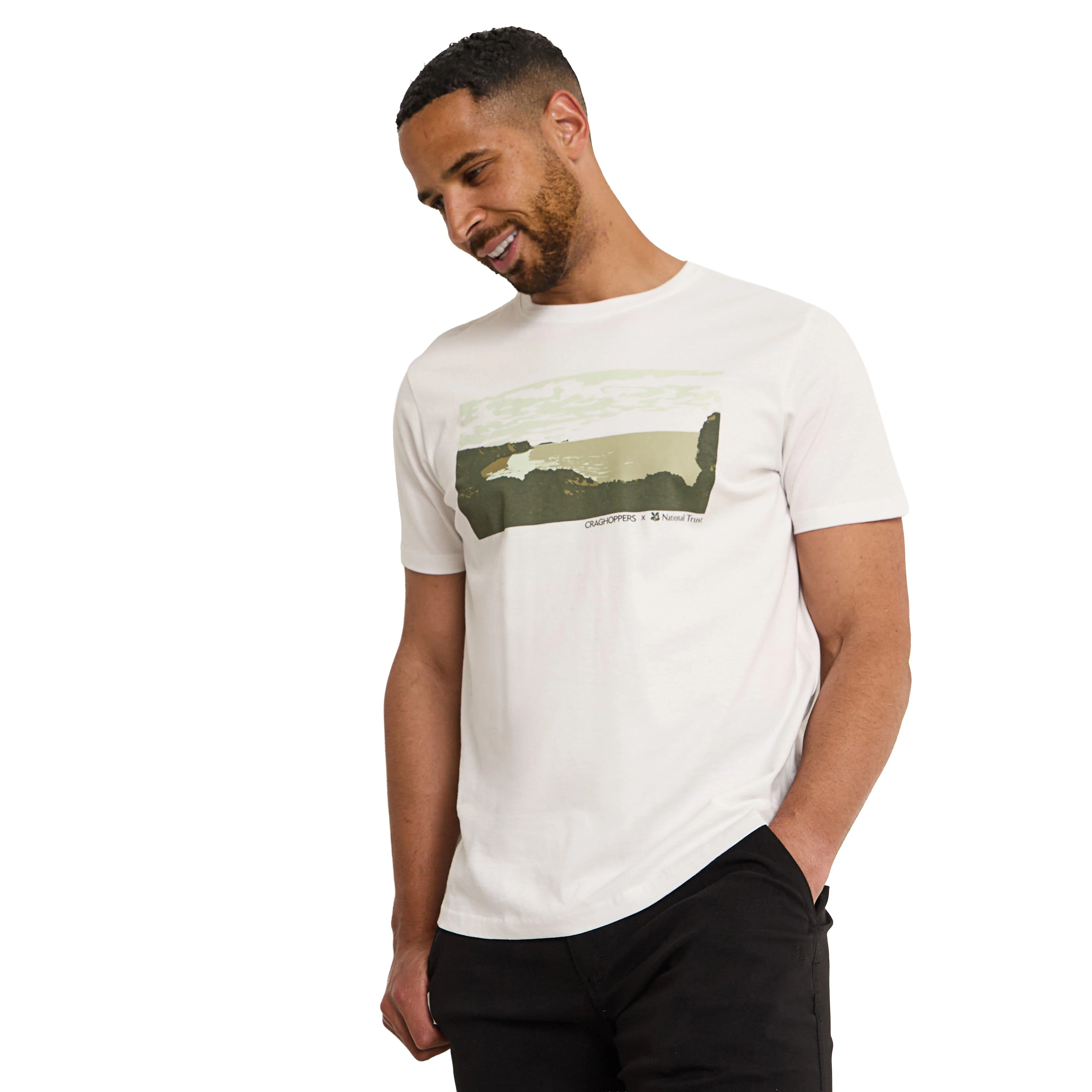 Men’s National Trust Sabden Short Sleeved T-Shirt - Image 6
