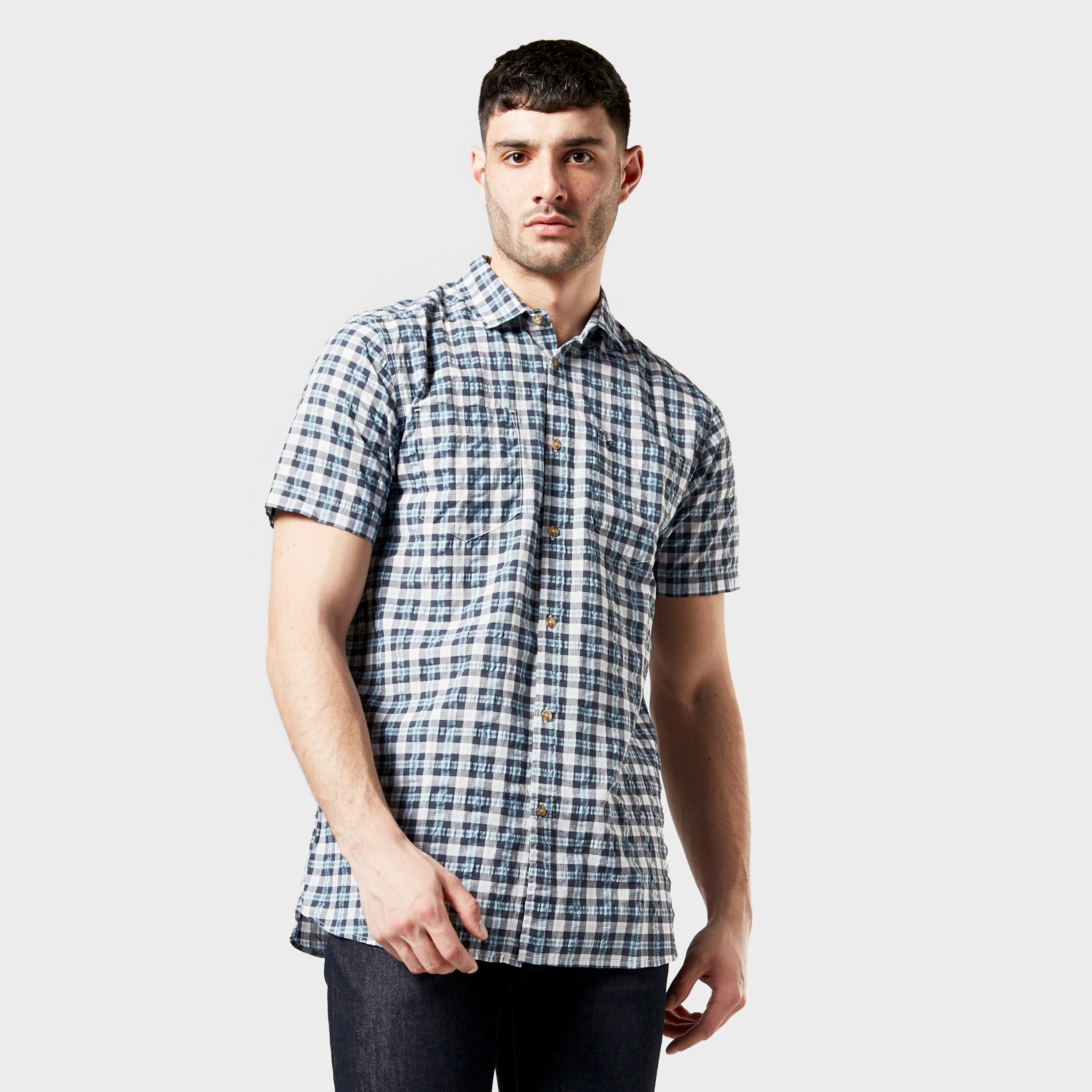Men’s Pele Short Sleeved Check Shirt