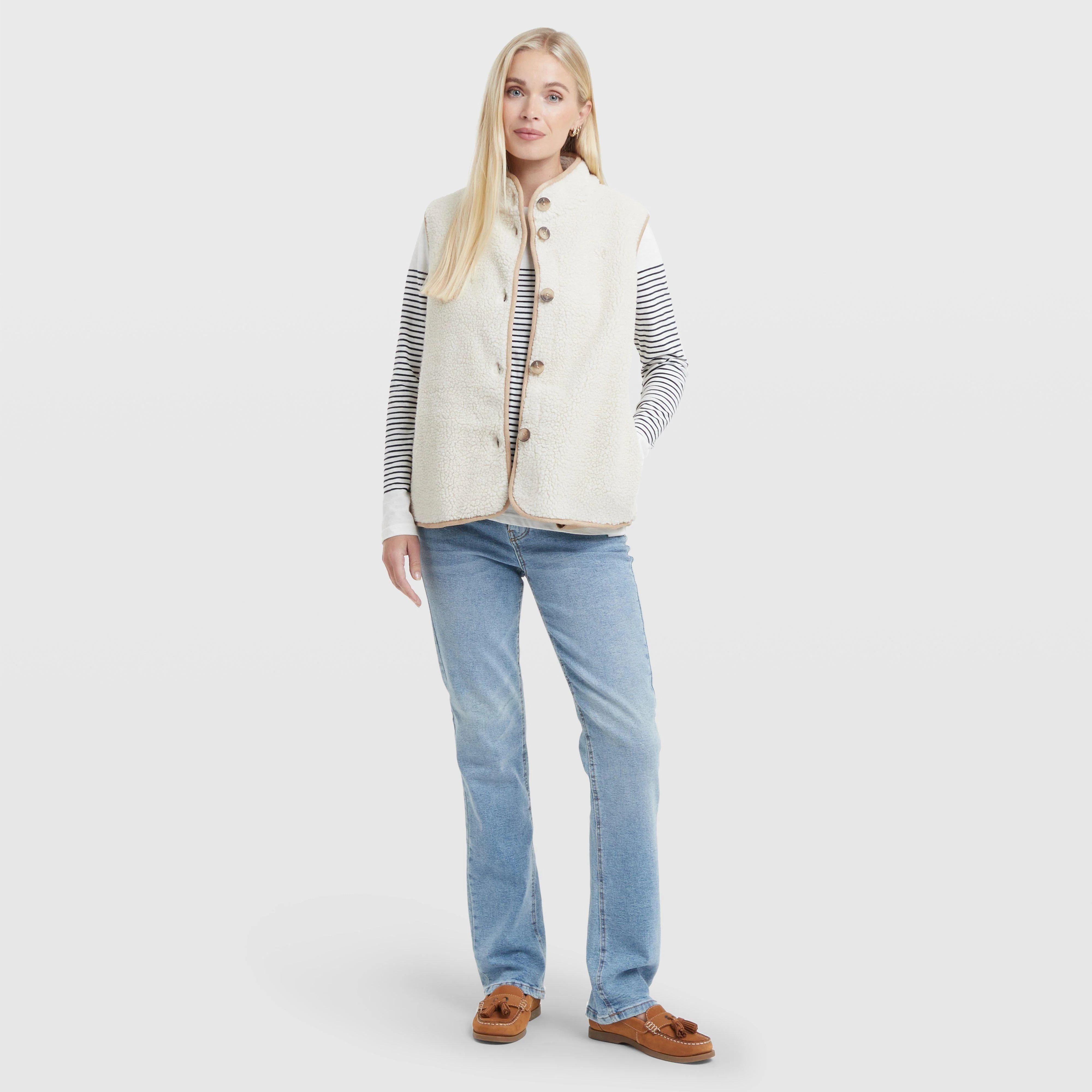 Women’s Borg Gilet - Image 3