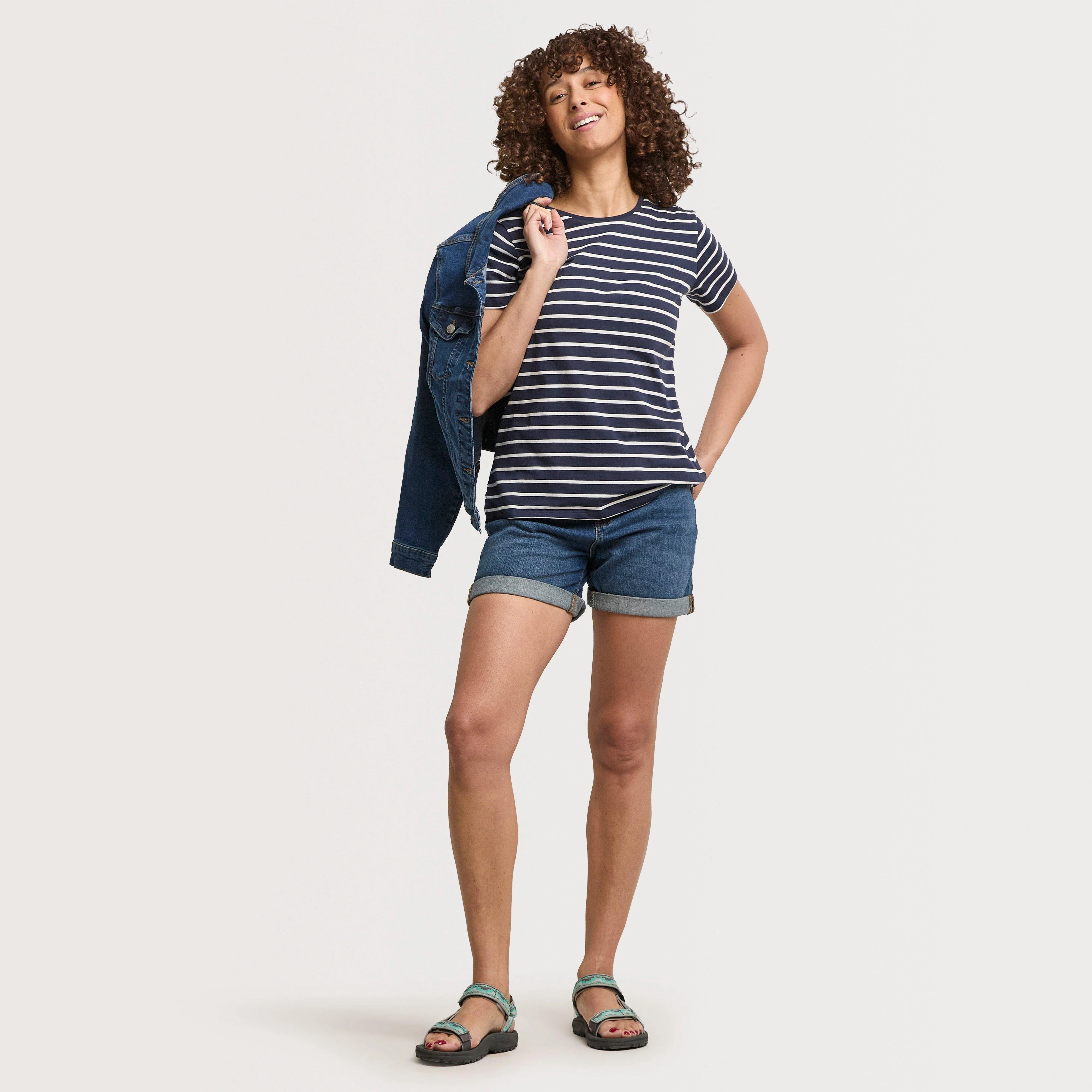 Women's Breton Short Sleeve Top - Image 3