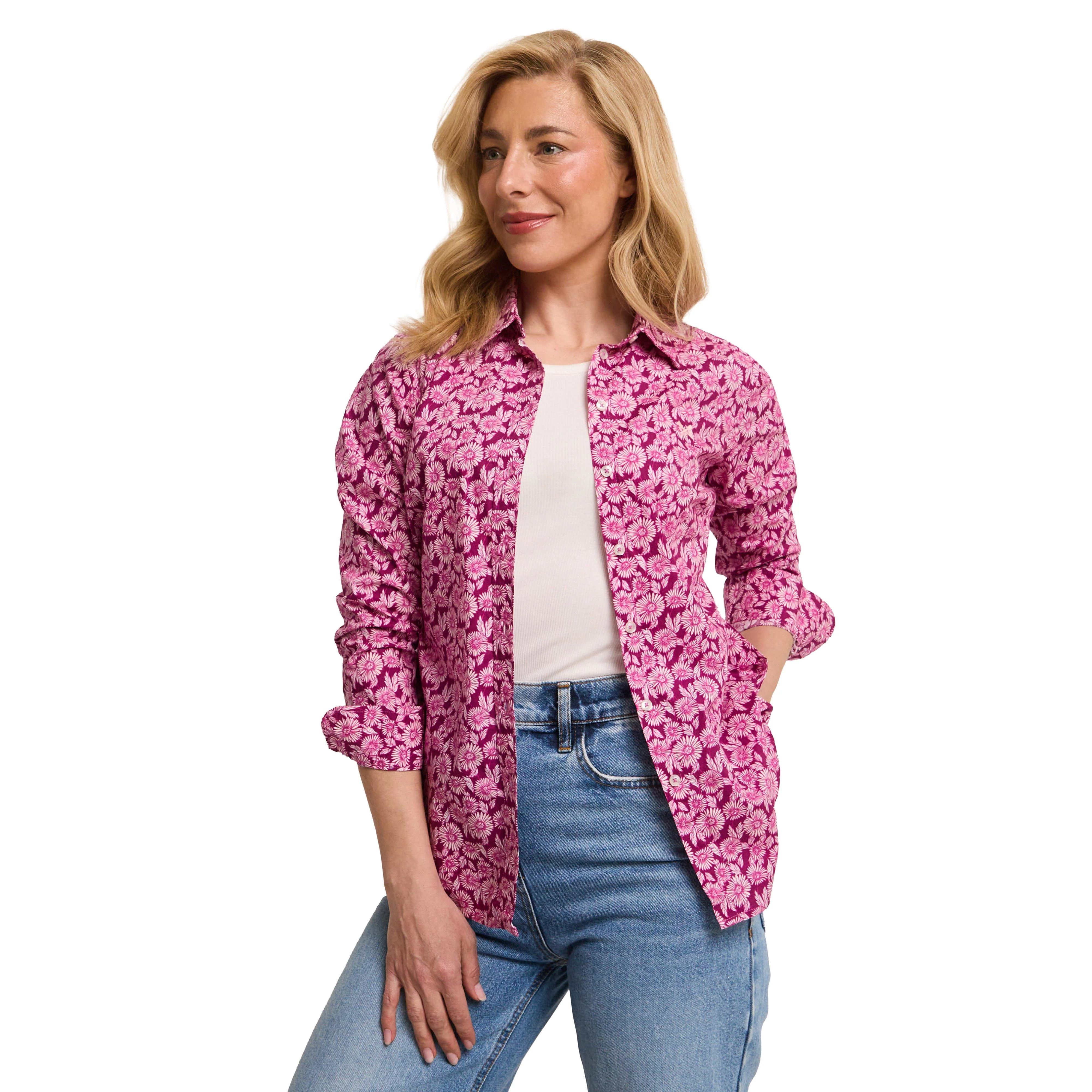 Women’s Cotton Lulworth Shirt - Image 5