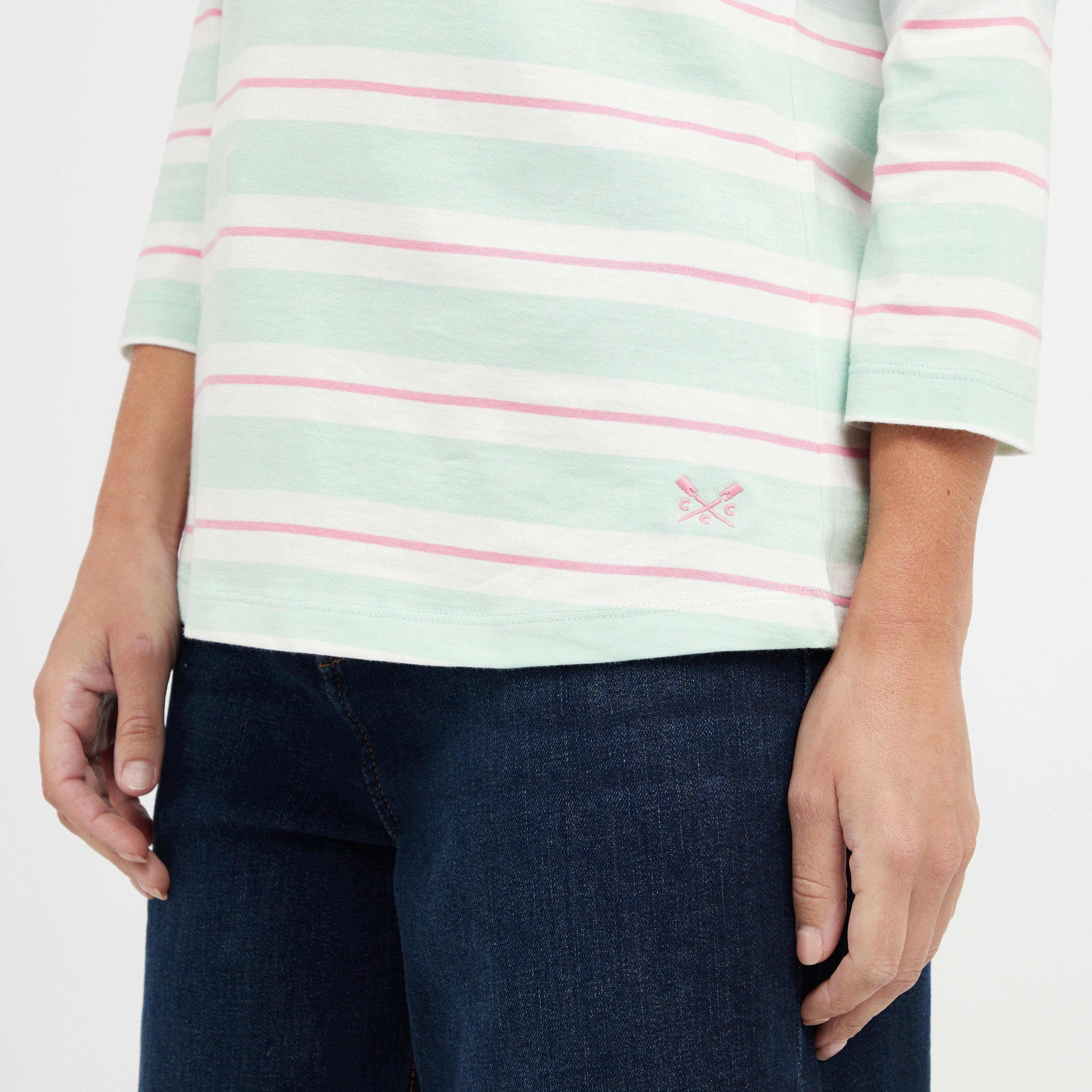 Women’s Essential Breton Stripe Top - Image 4