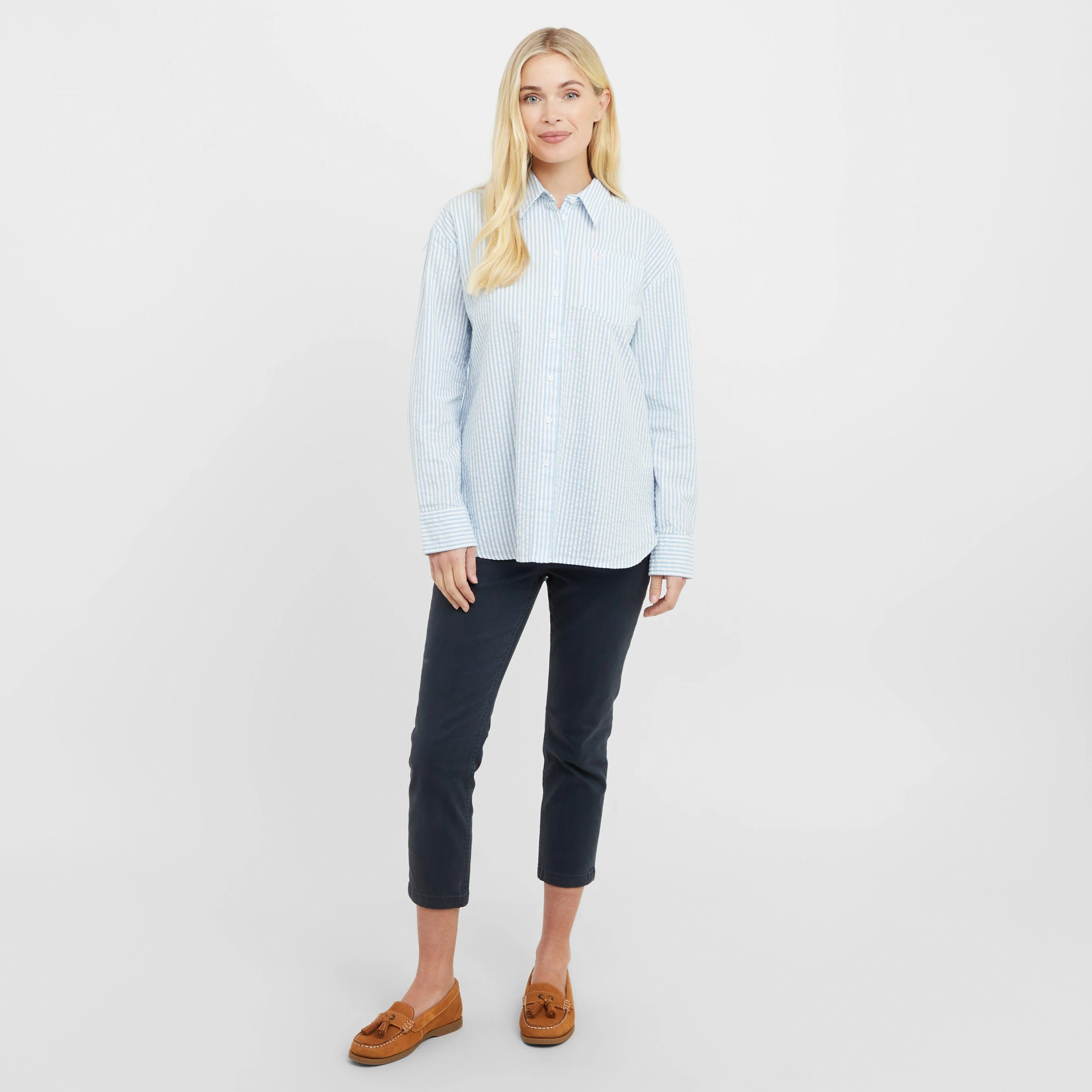 Women’s Seersucker Shirt - Image 3