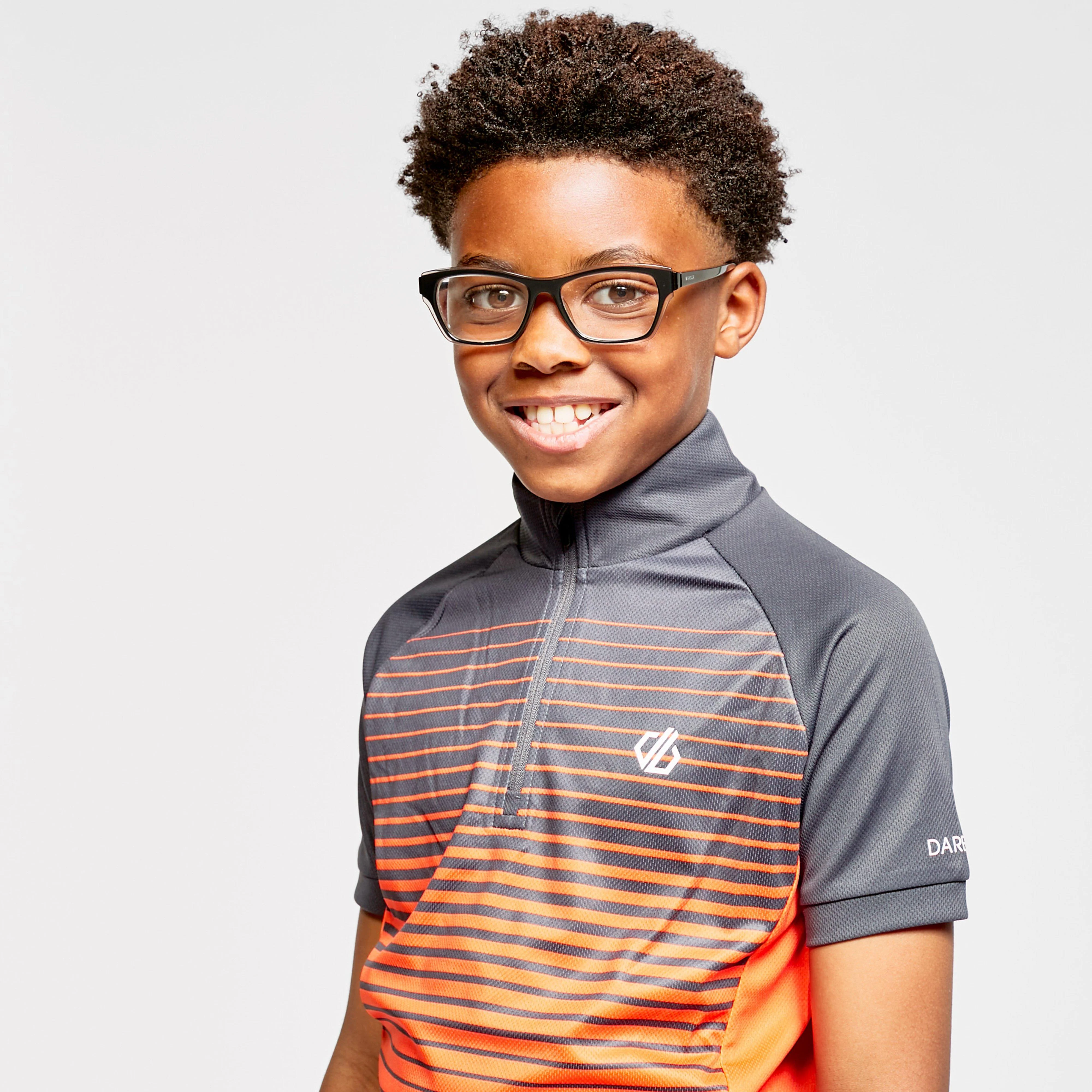 Kids' Go Faster Half Zip Cycle Jersey - Image 4