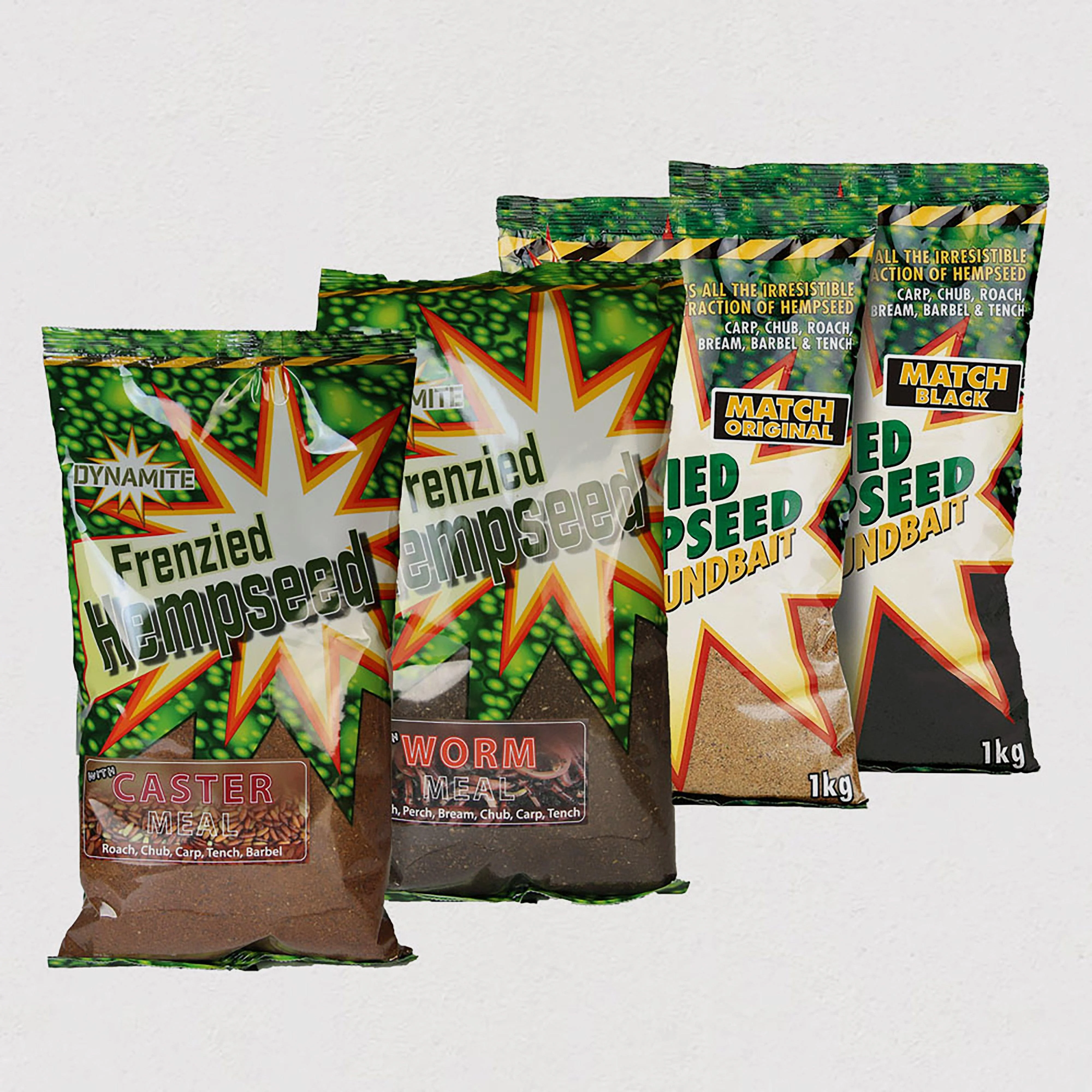 Frenzi Hemp Match Blk GRndbait