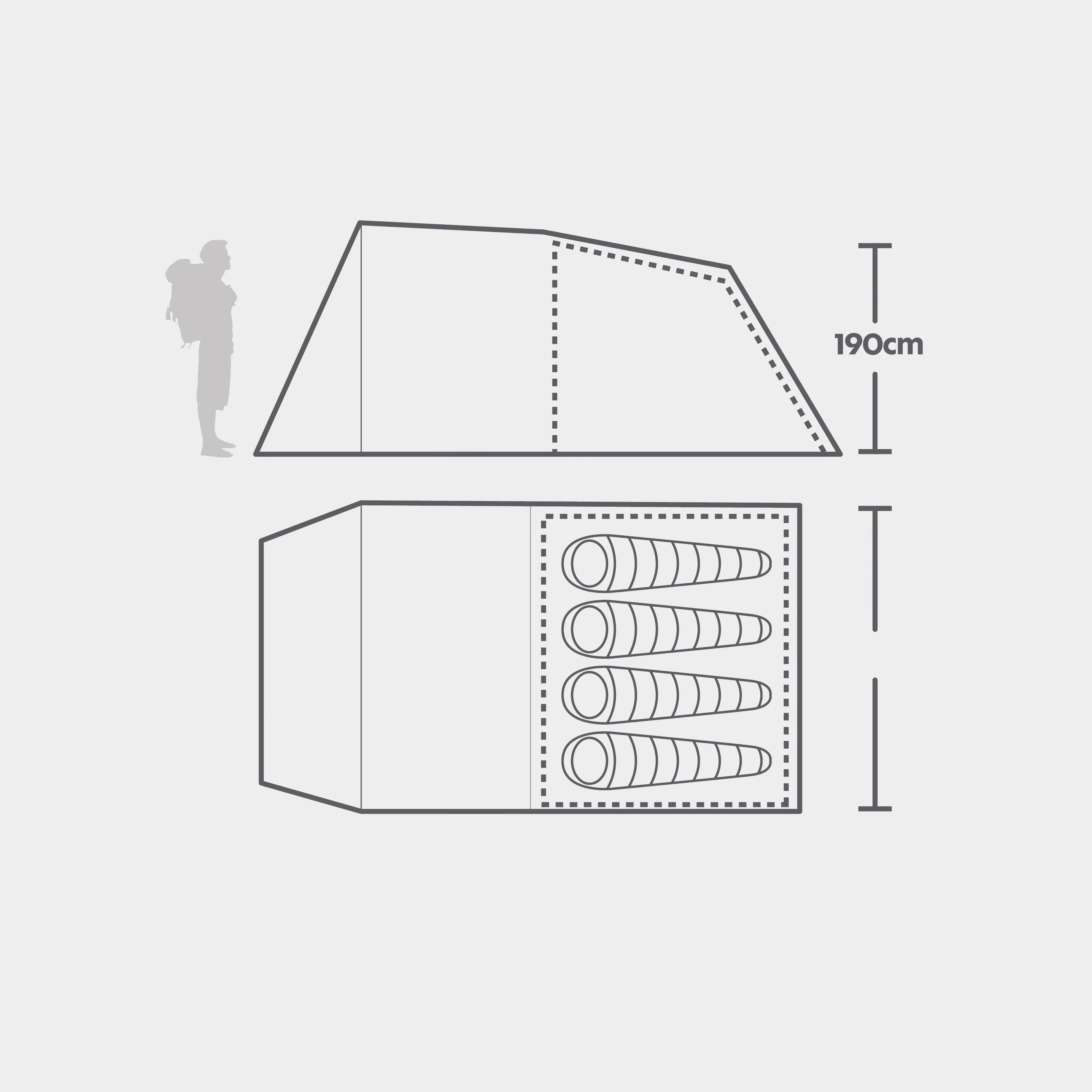 Sendero 4 Family Tent - Image 13