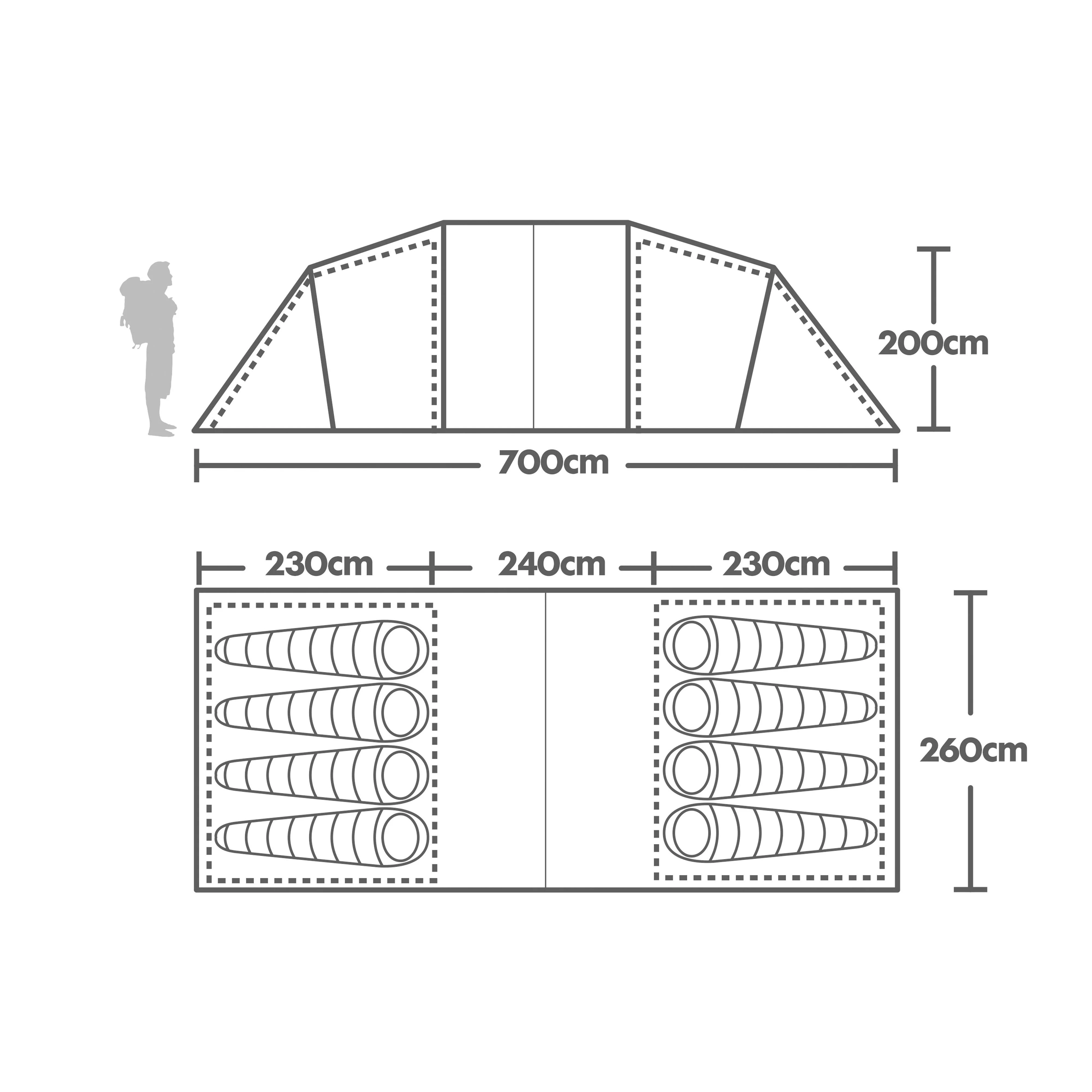 Sendero 8XL Tent - Image 2