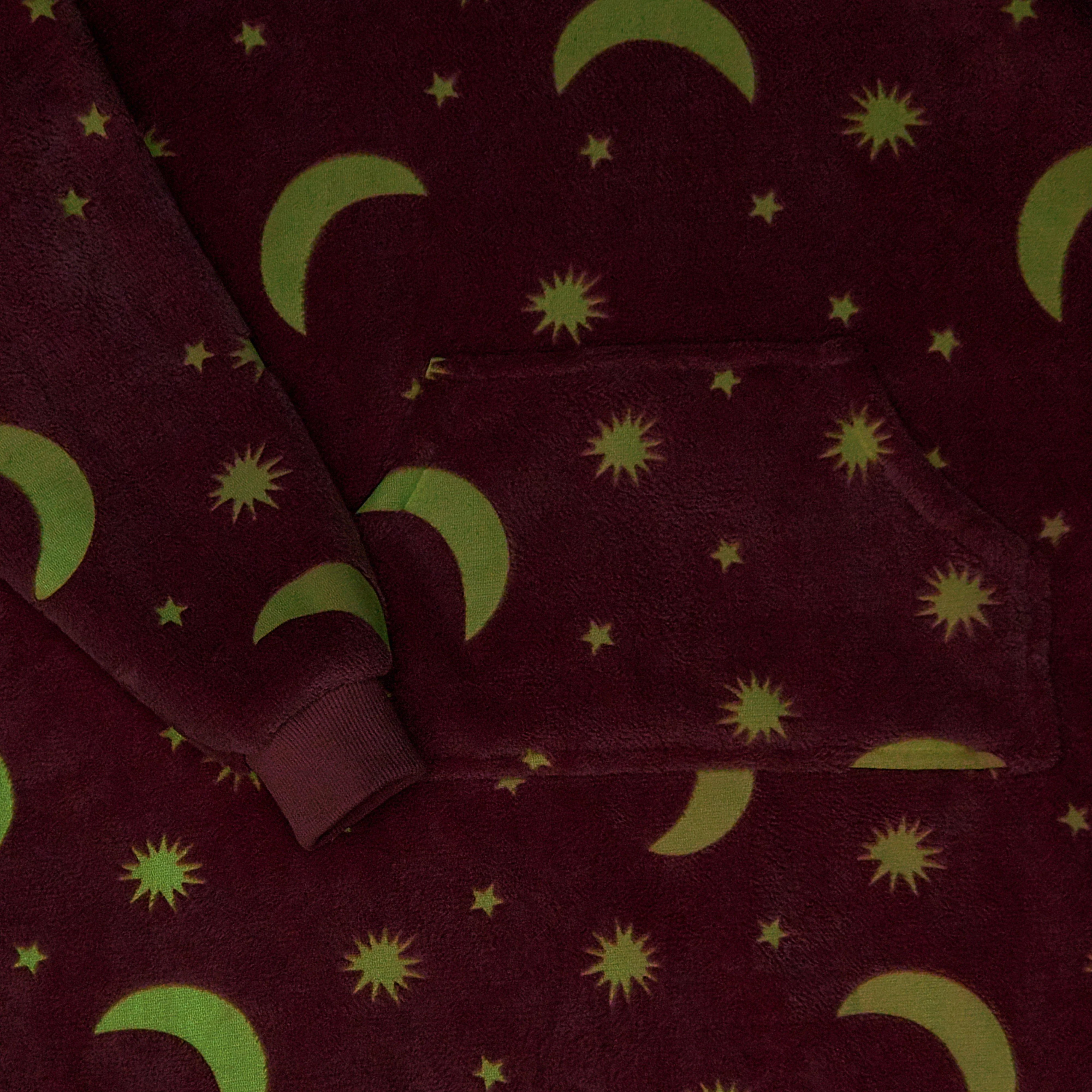 Kids' Glow in the Dark Oversized Hoodie - Image 7