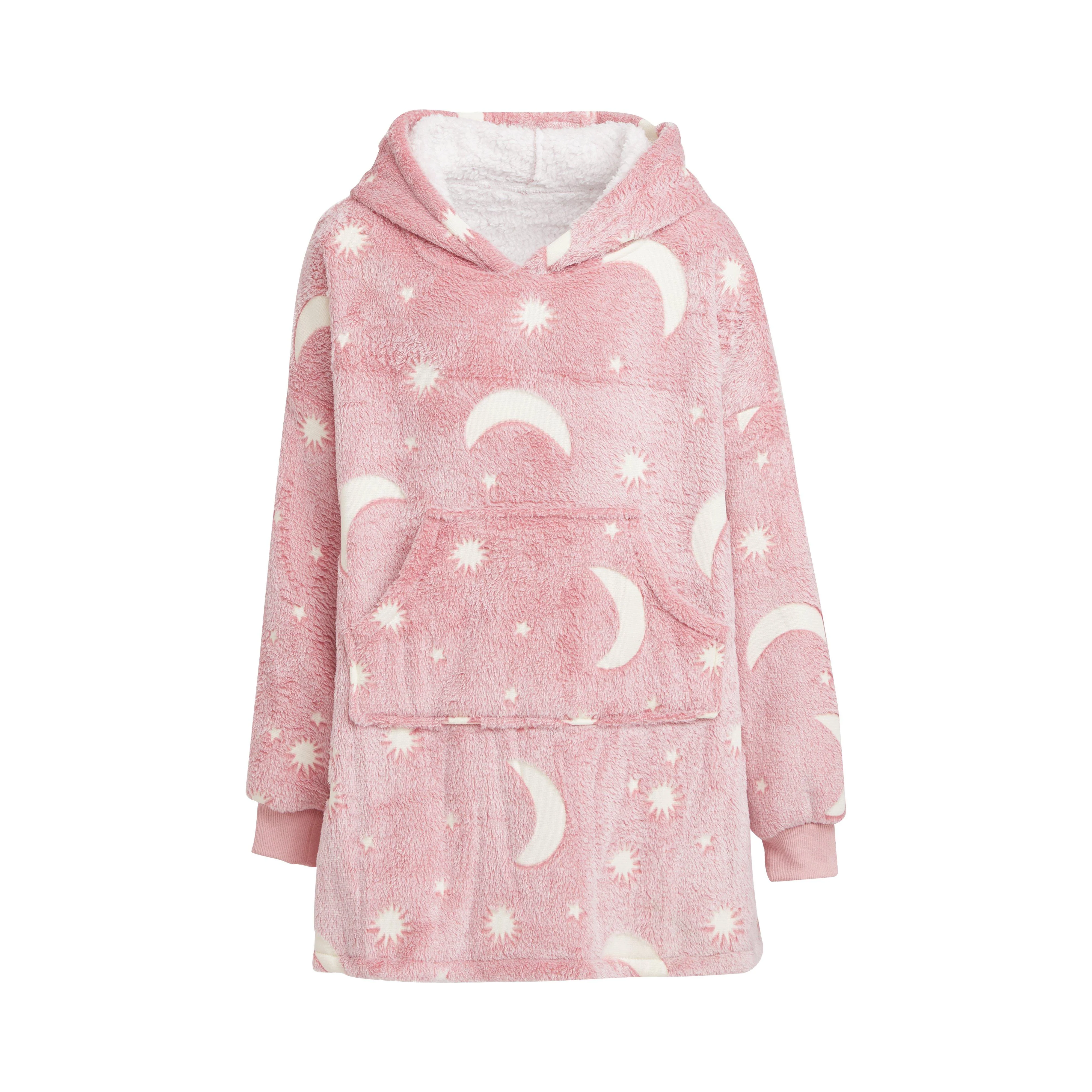 Kids' Glow in the Dark Oversized Hoodie - Image 8