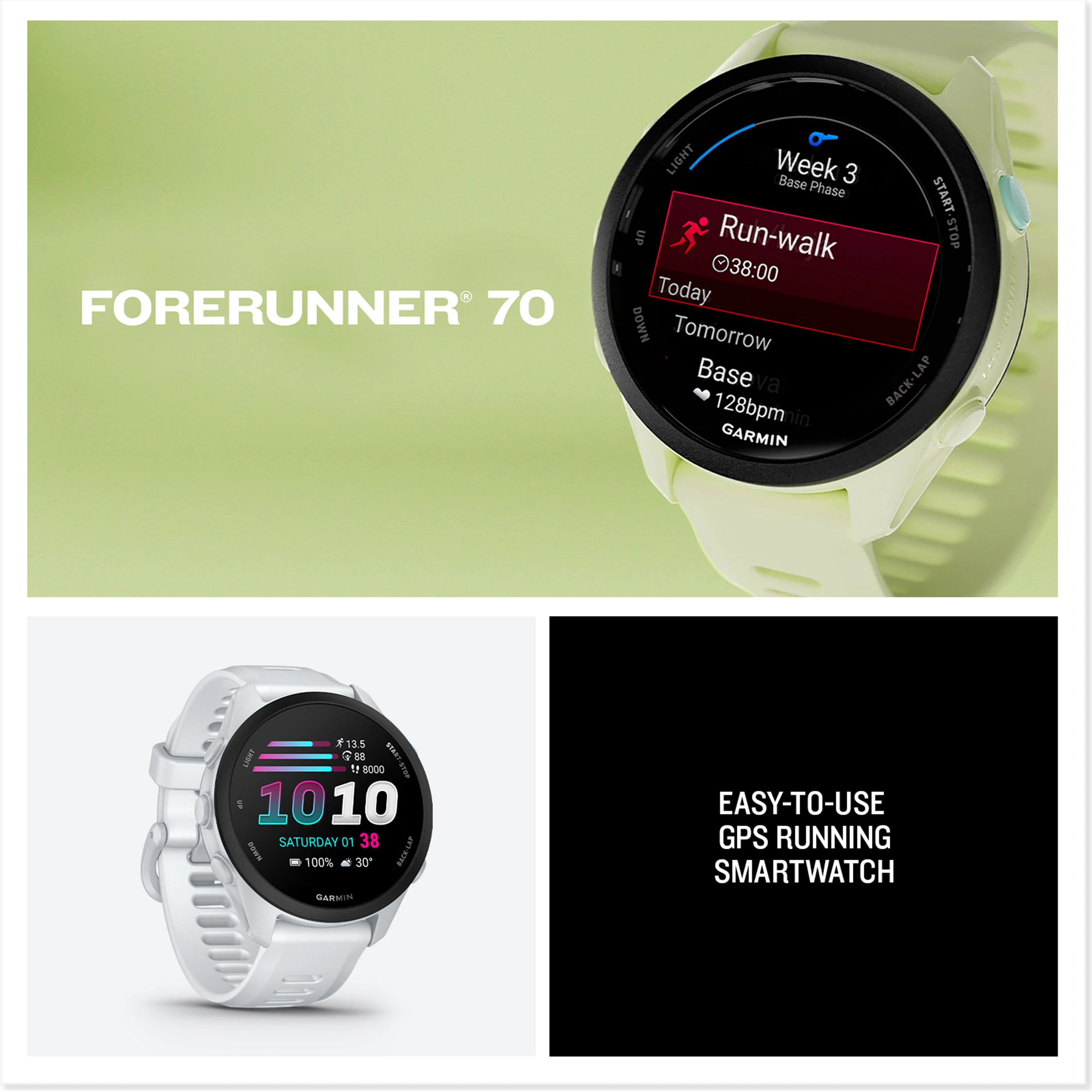Forerunner® 70 GPS Running Smartwatch - Image 8