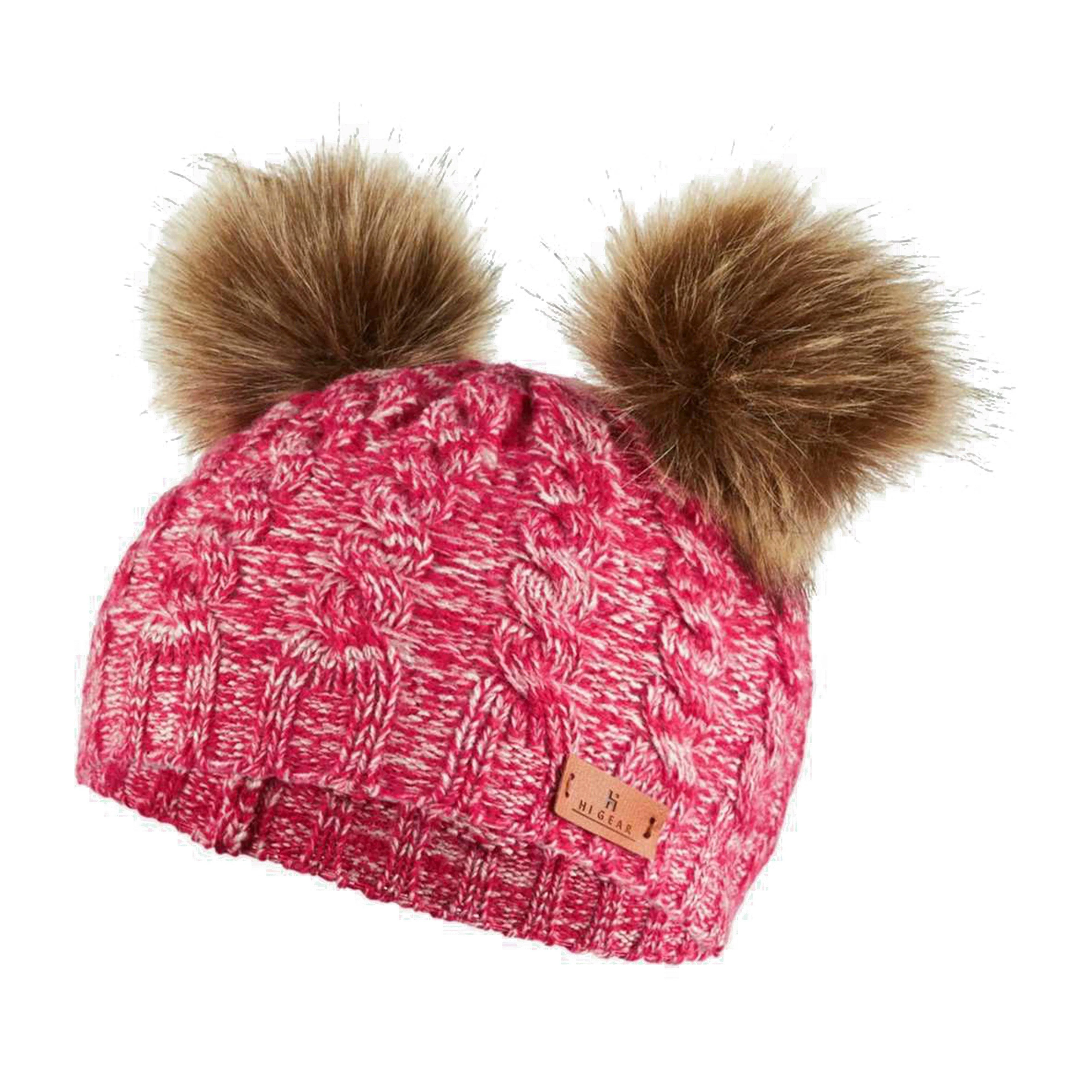 Kids' Bear Pom Pom Hat - Image 2