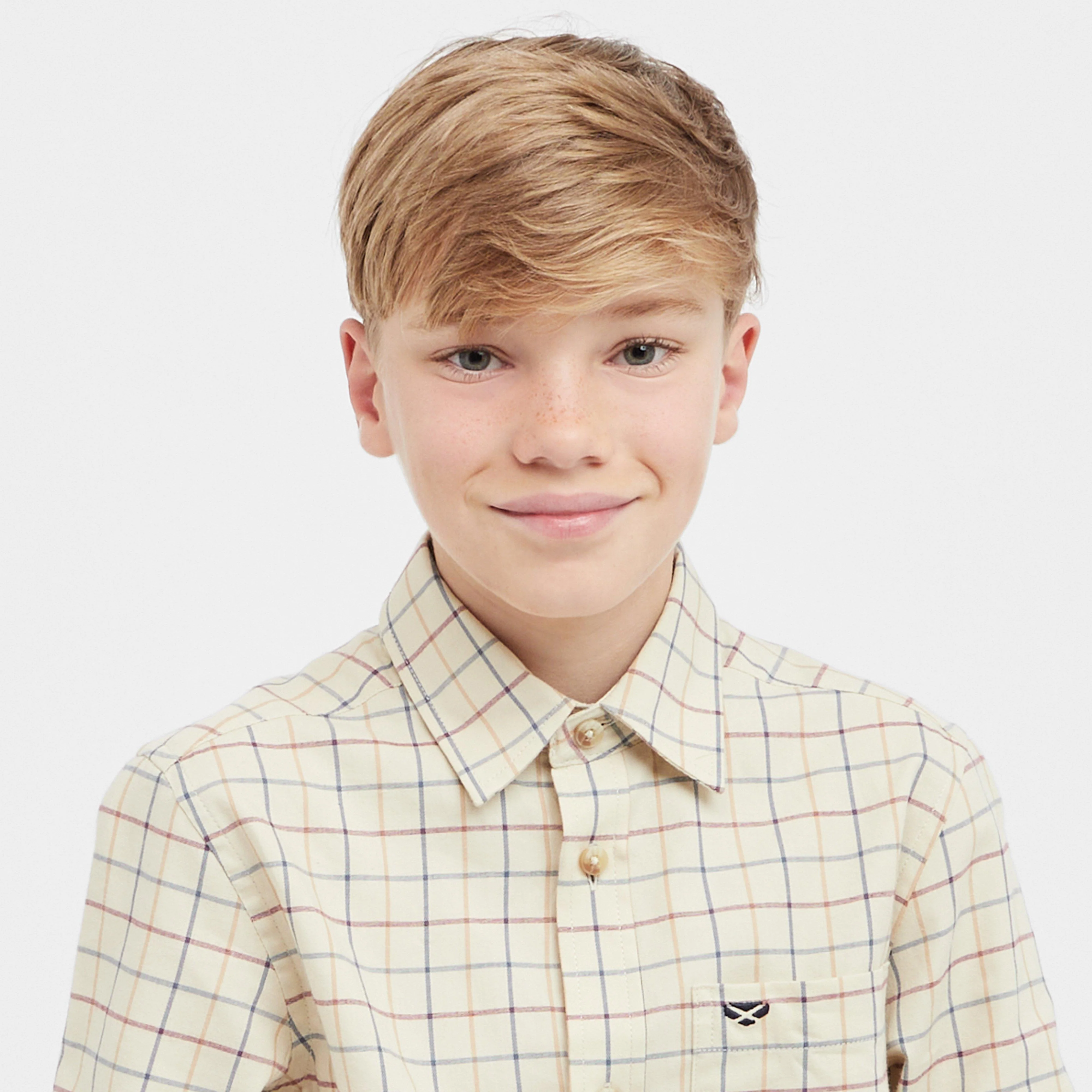 Kids Ambassador Premier Tattersall Shirt - Image 6