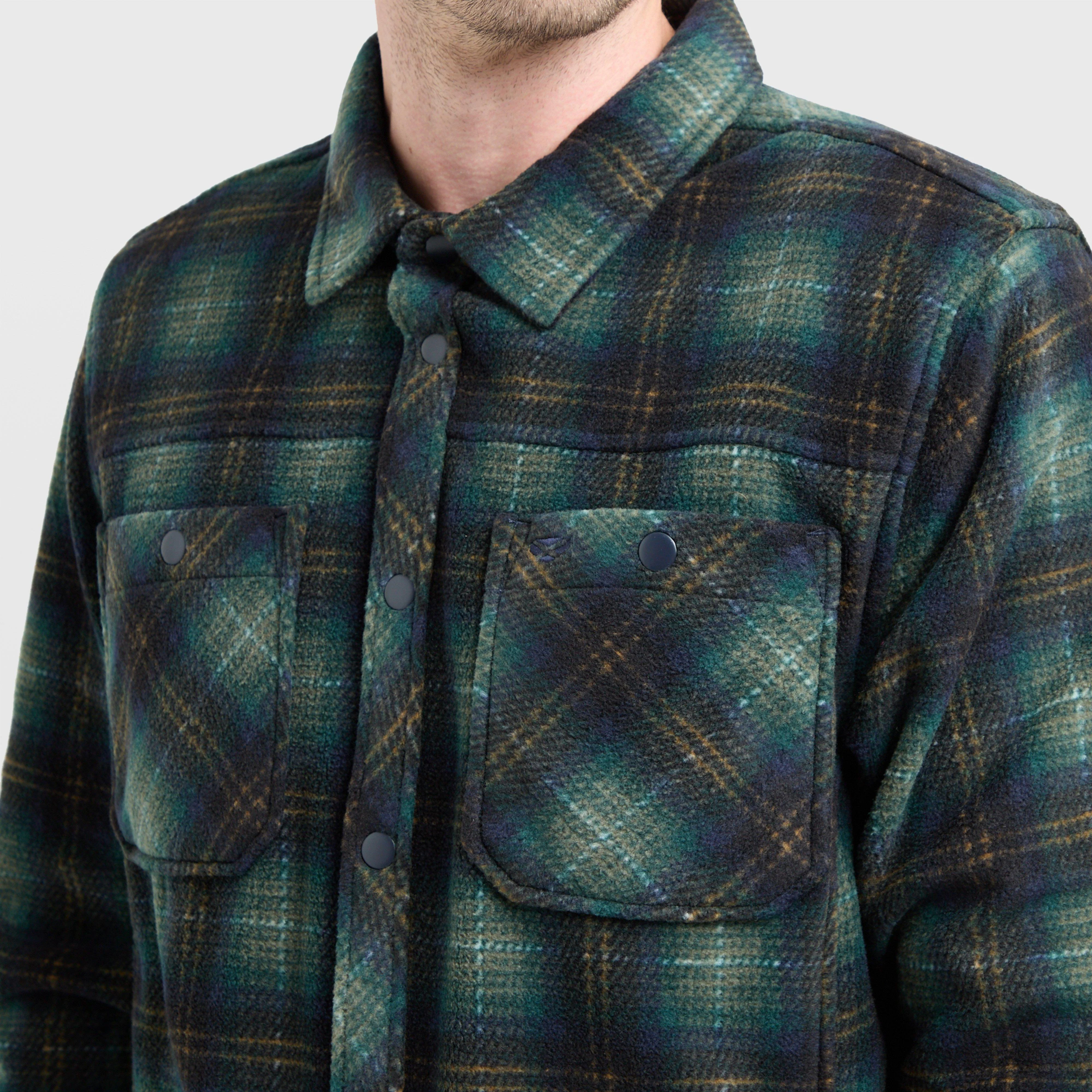 Mens Broxburn Fleece Shacket - Image 6