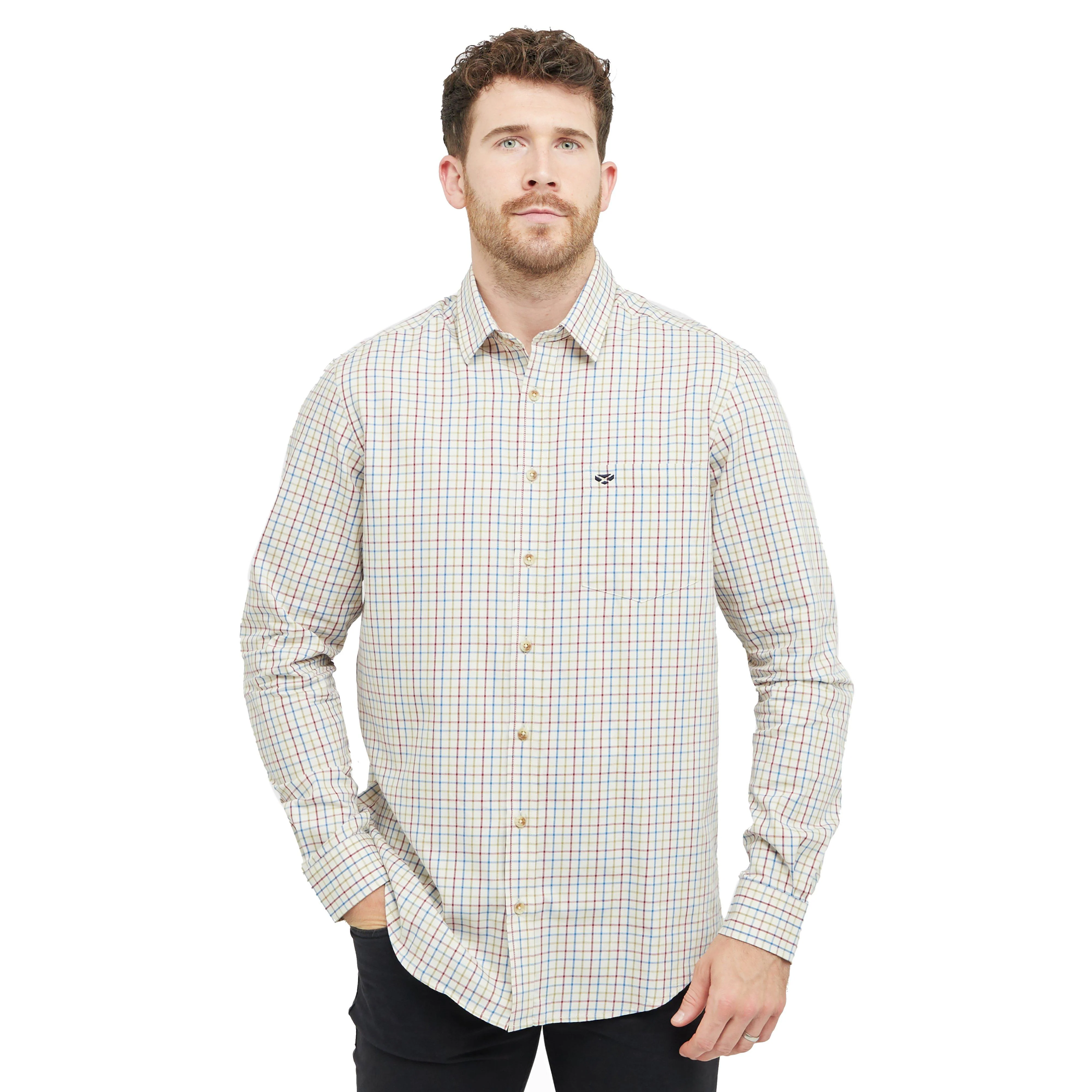 Mens Inverness Cotton Tattersall Shirt - Image 8