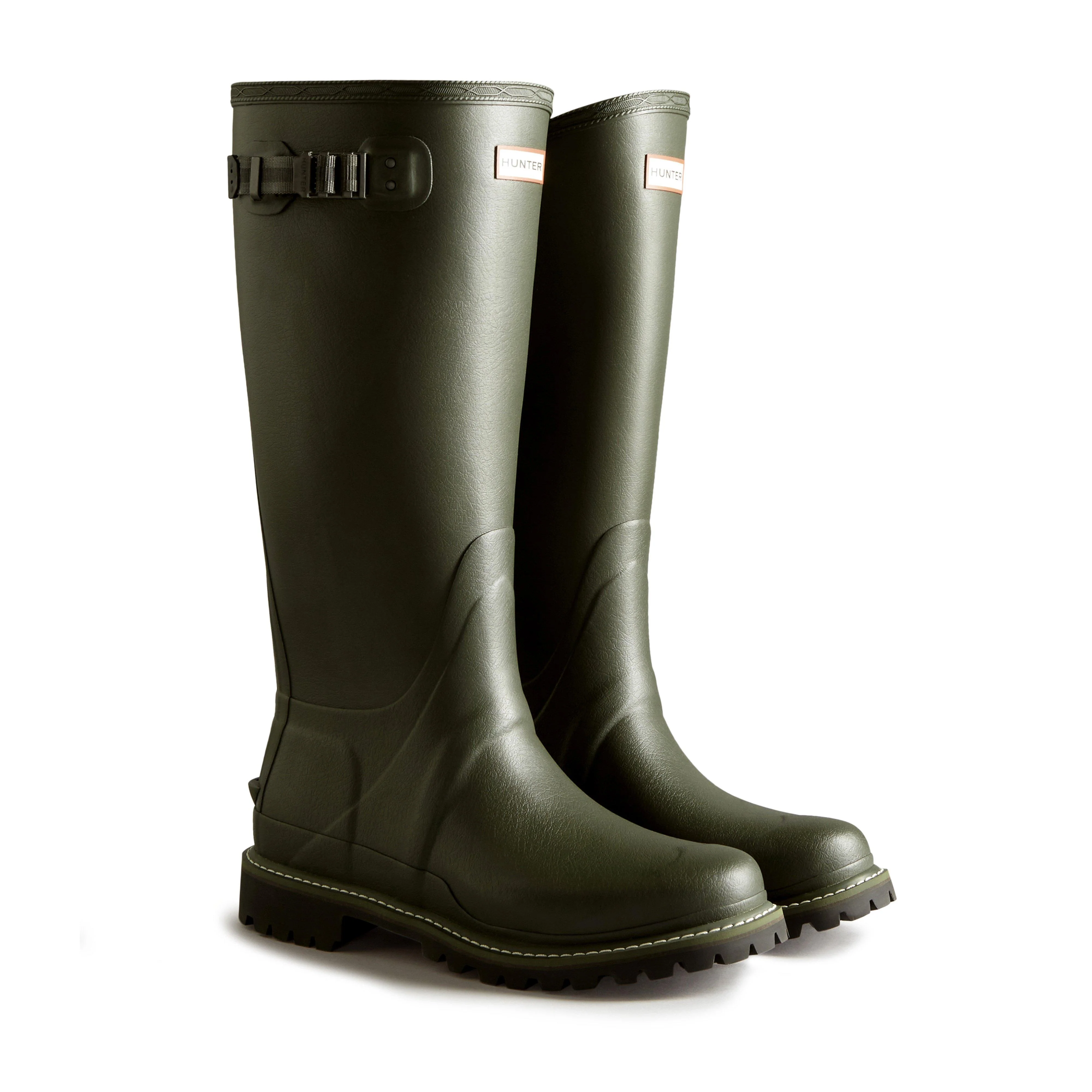 Men’s Balmoral Tall Wide Commando Wellington Boots - Image 5