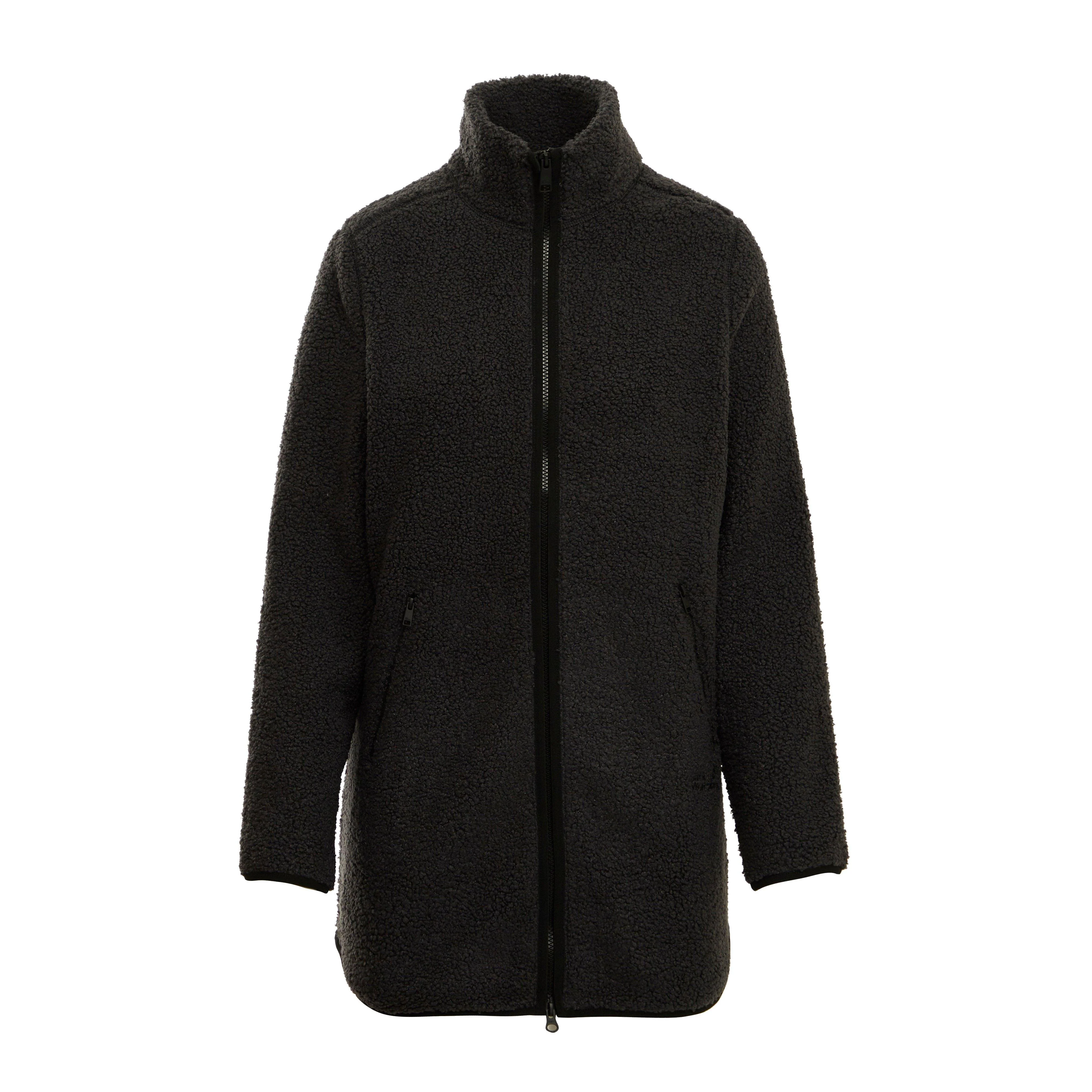 Women’s High Curl Fleece Coat - Image 8