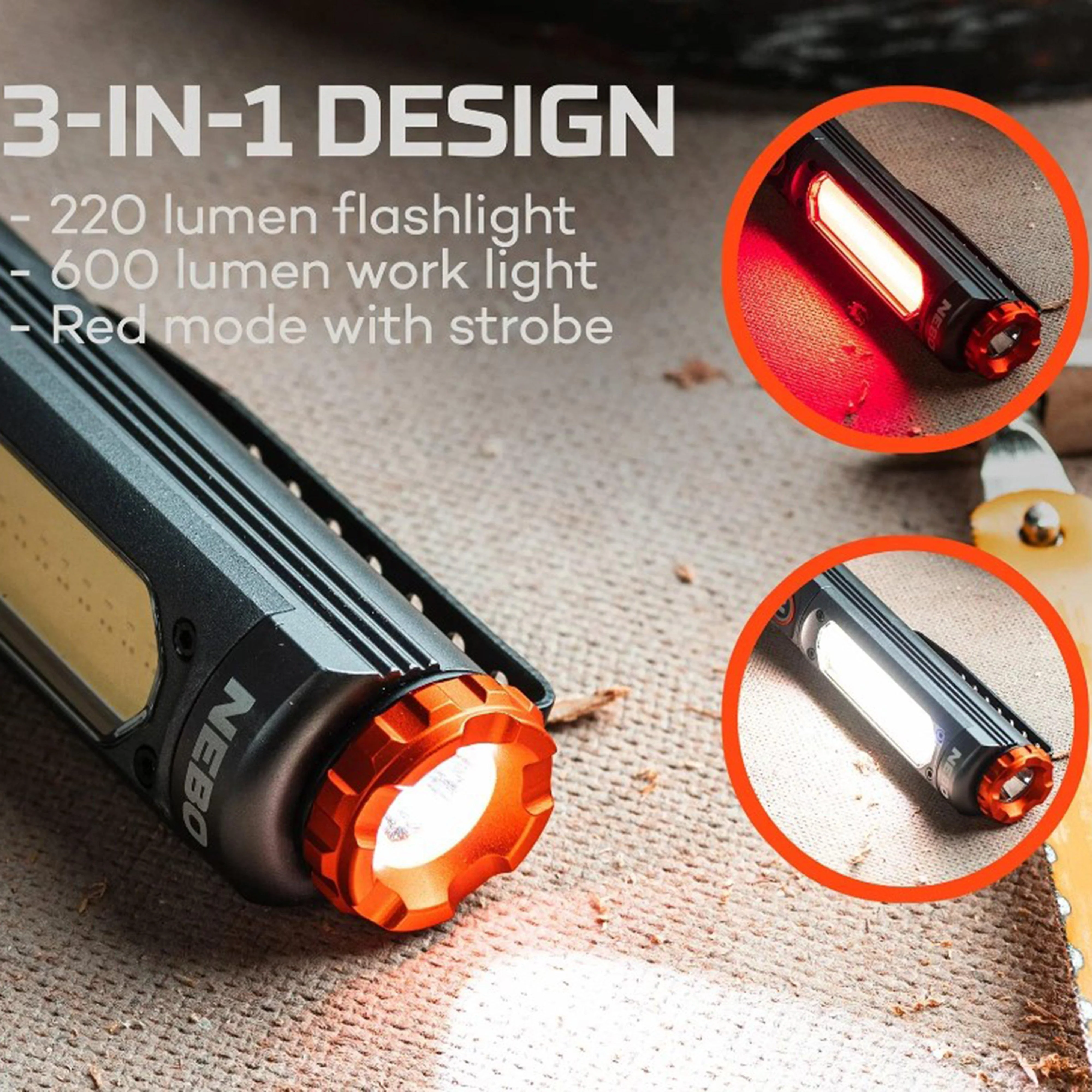 Lil Larry 500 Flex Rechargeable Torch - Image 4