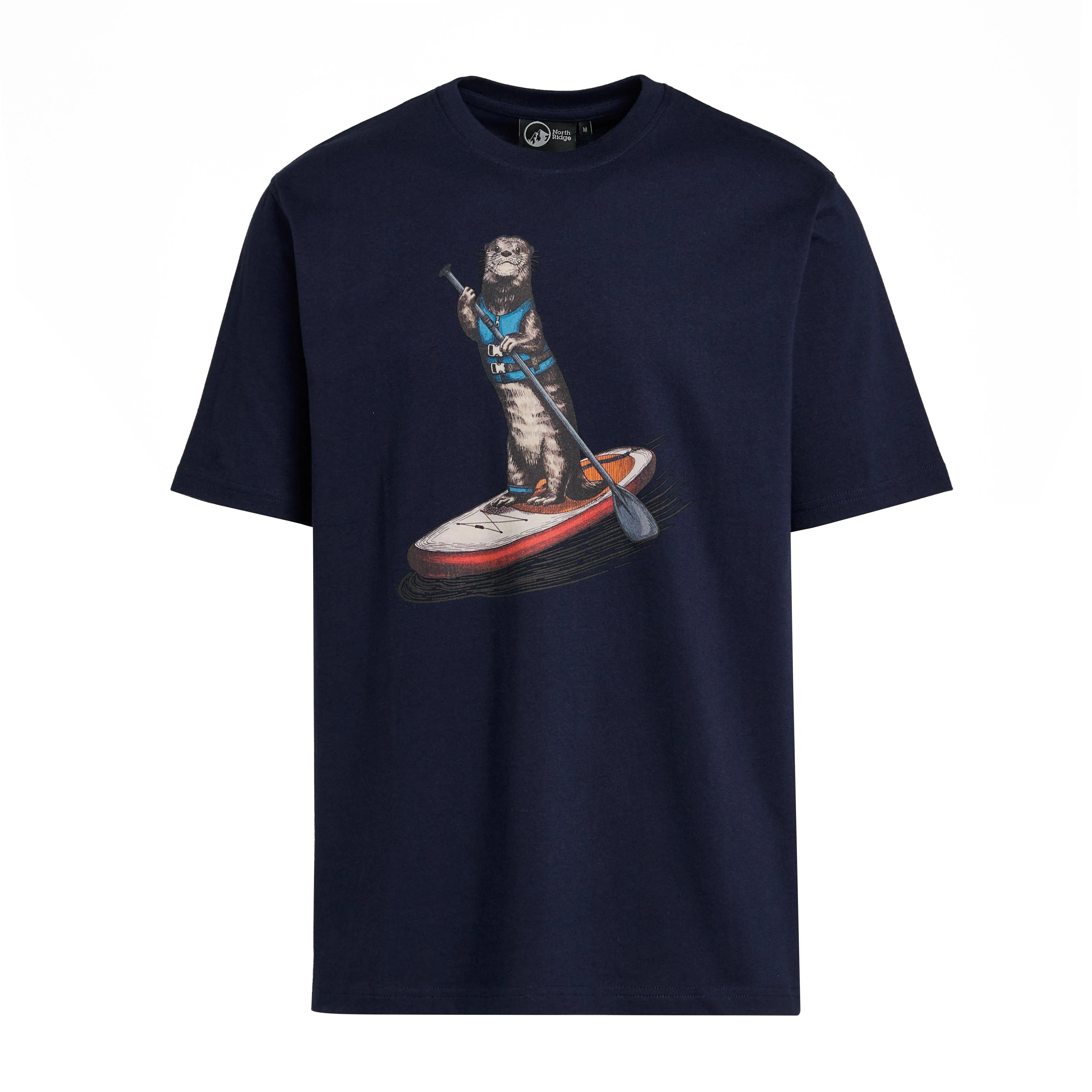 Men's Paddling Otter T-Shirt - Image 5