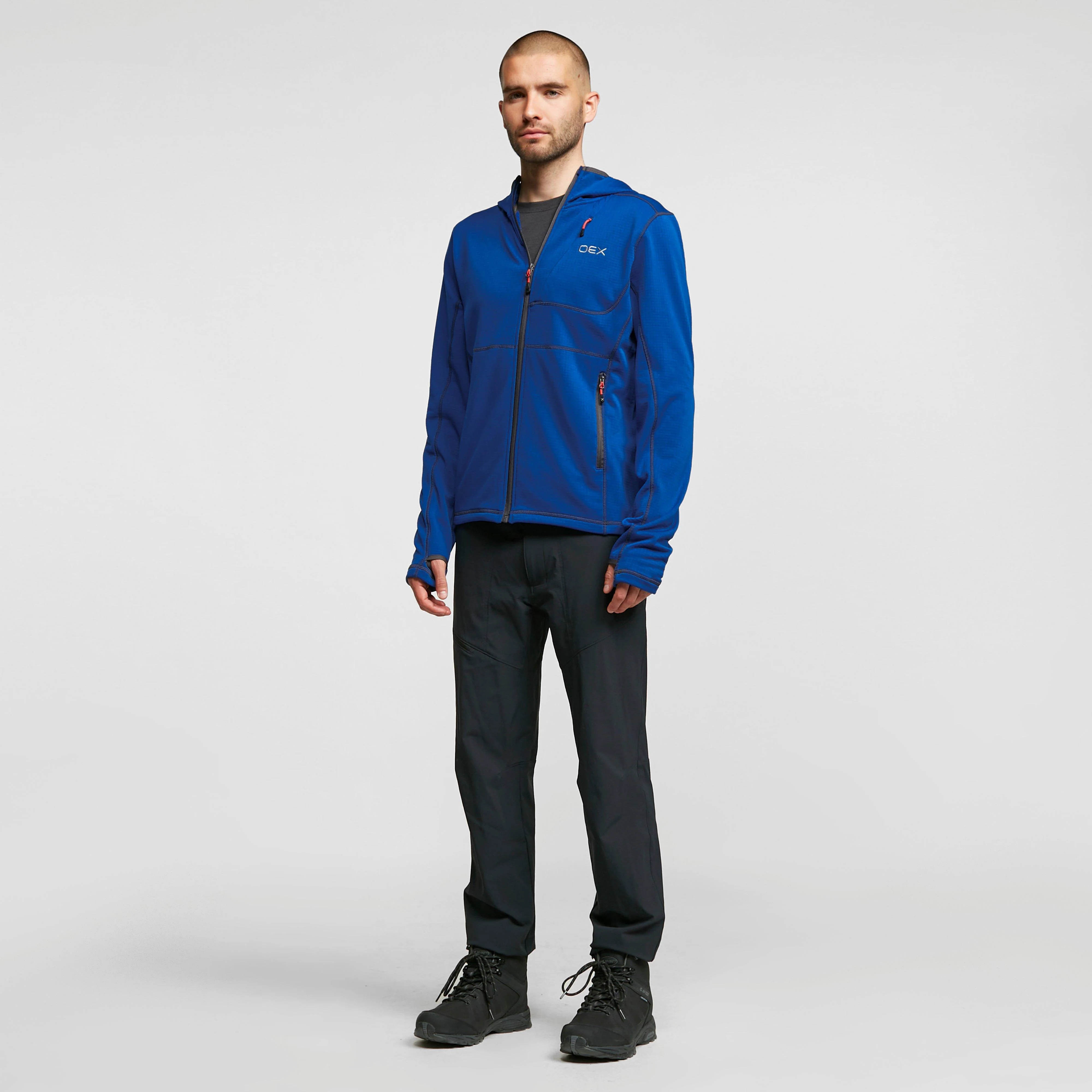 Men's Basalt Alpine Full Zip Hooded Sweatshirt - Image 3