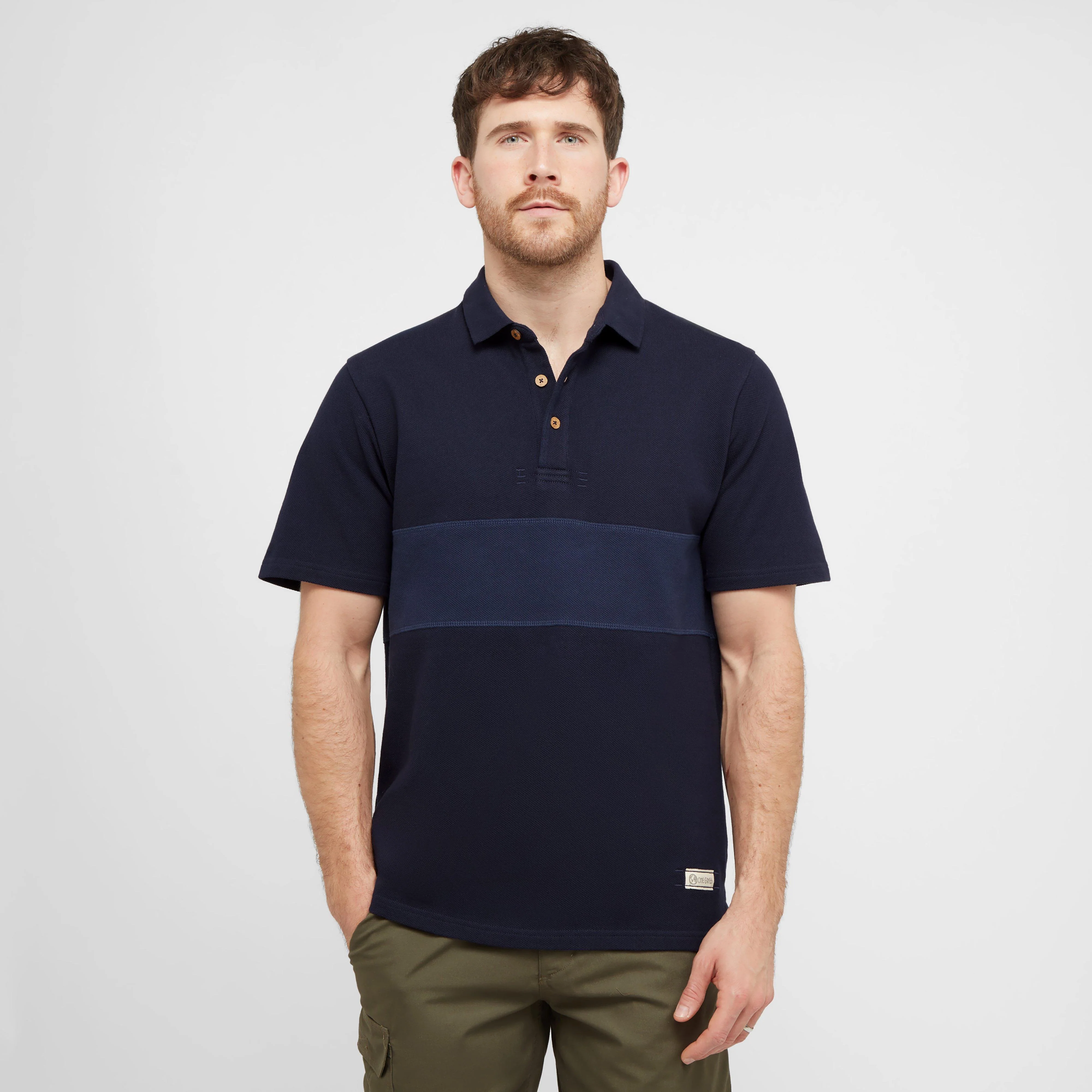Men’s Combe Panel Polo Shirt - Image 8