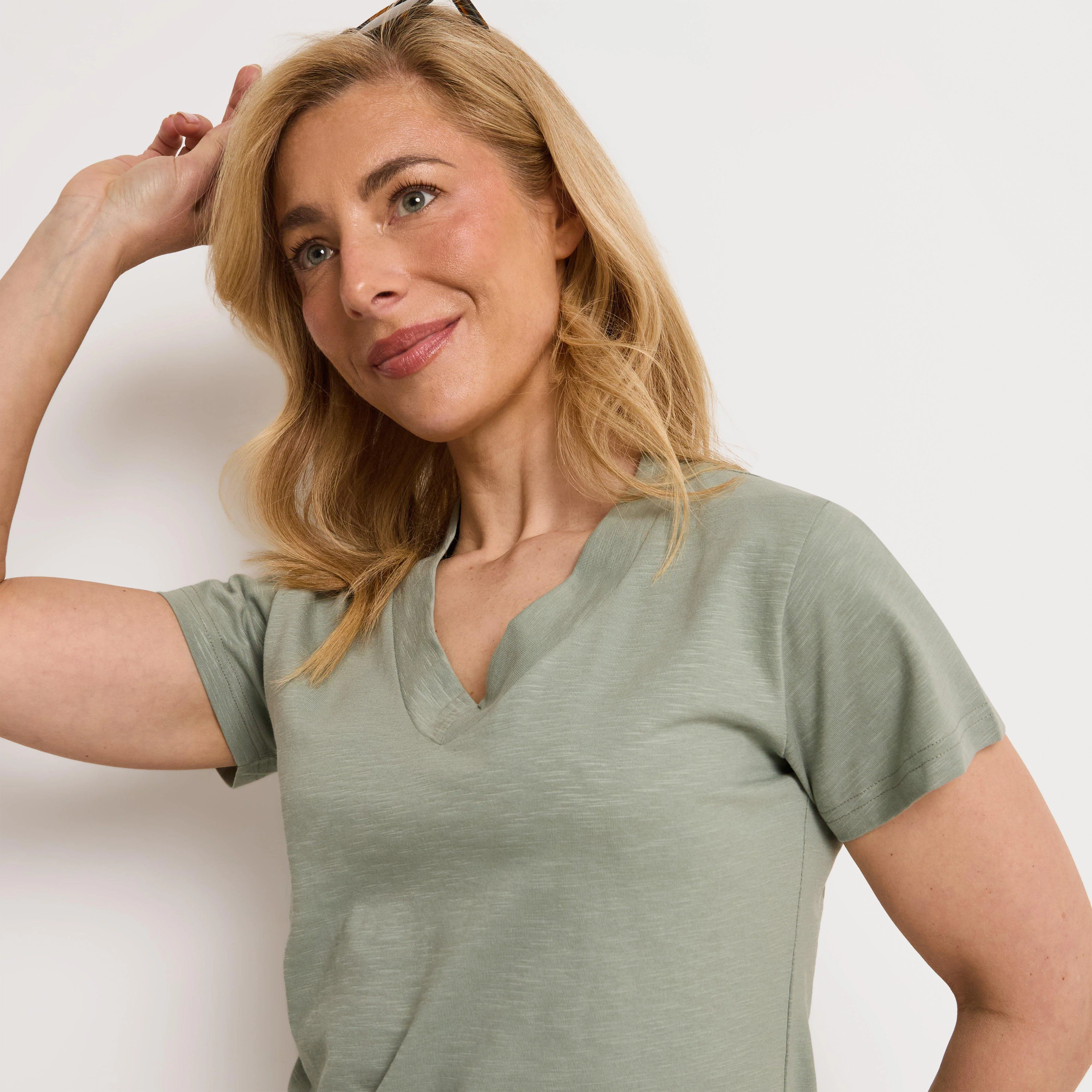 Women’s Eve V-Neck T-Shirt - Image 2