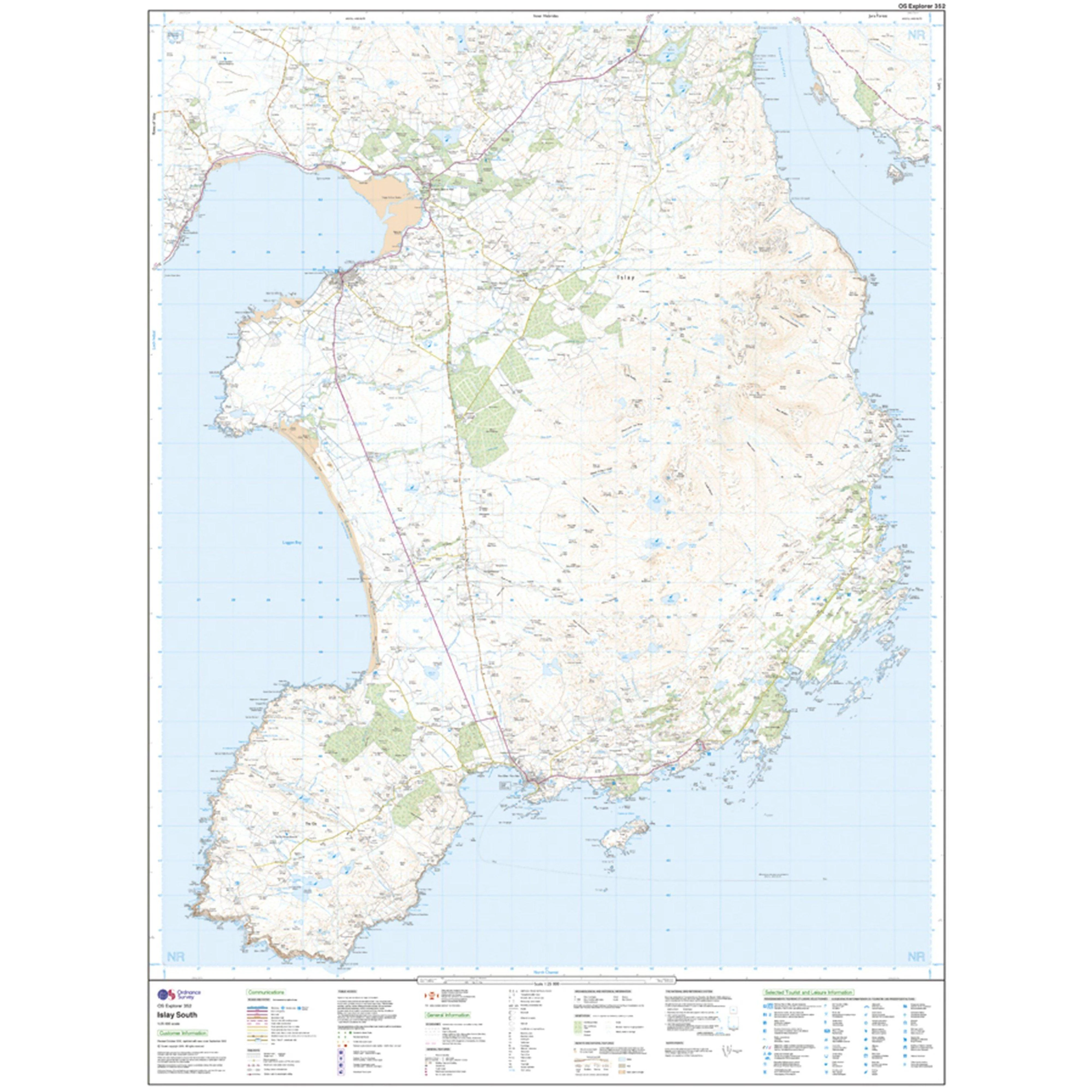 Explorer Active 352 Islay South Map With Digital Version - Image 3