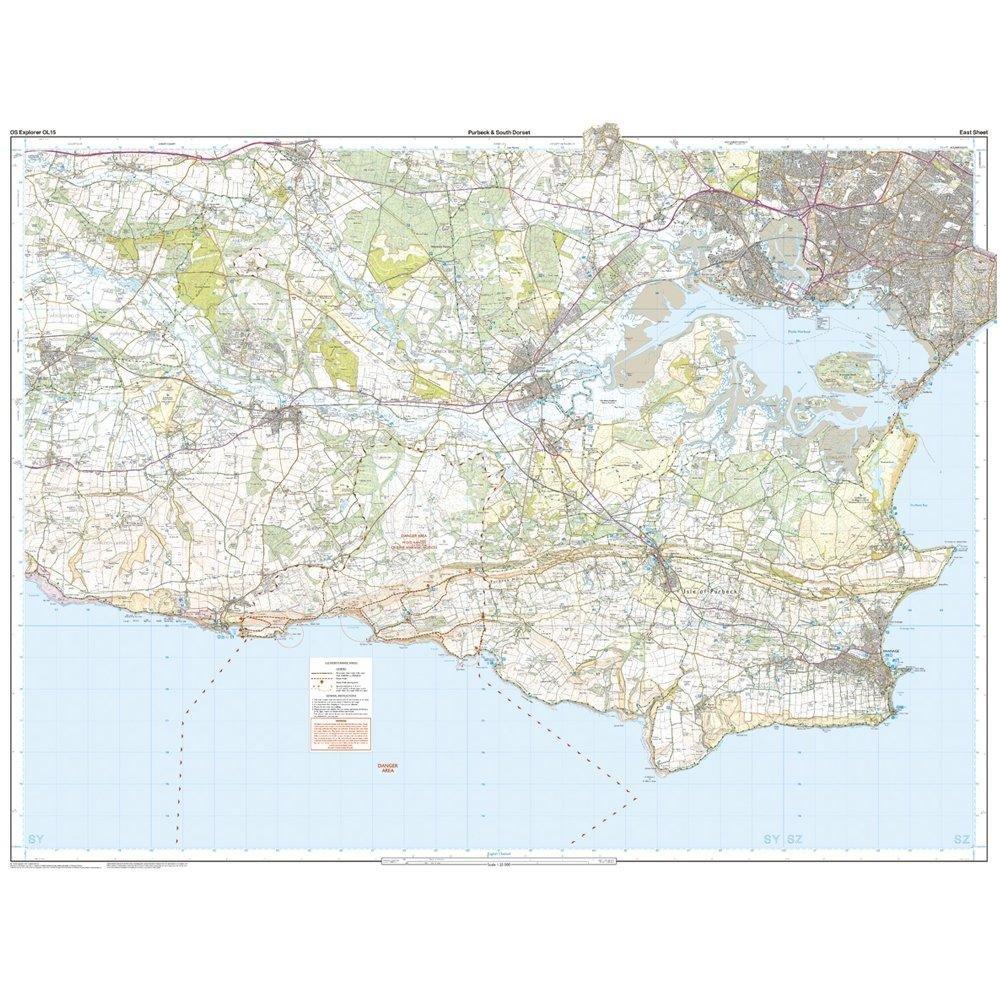 Explorer OL15 Purbeck & South Dorset Map With Digital Version - Image 3