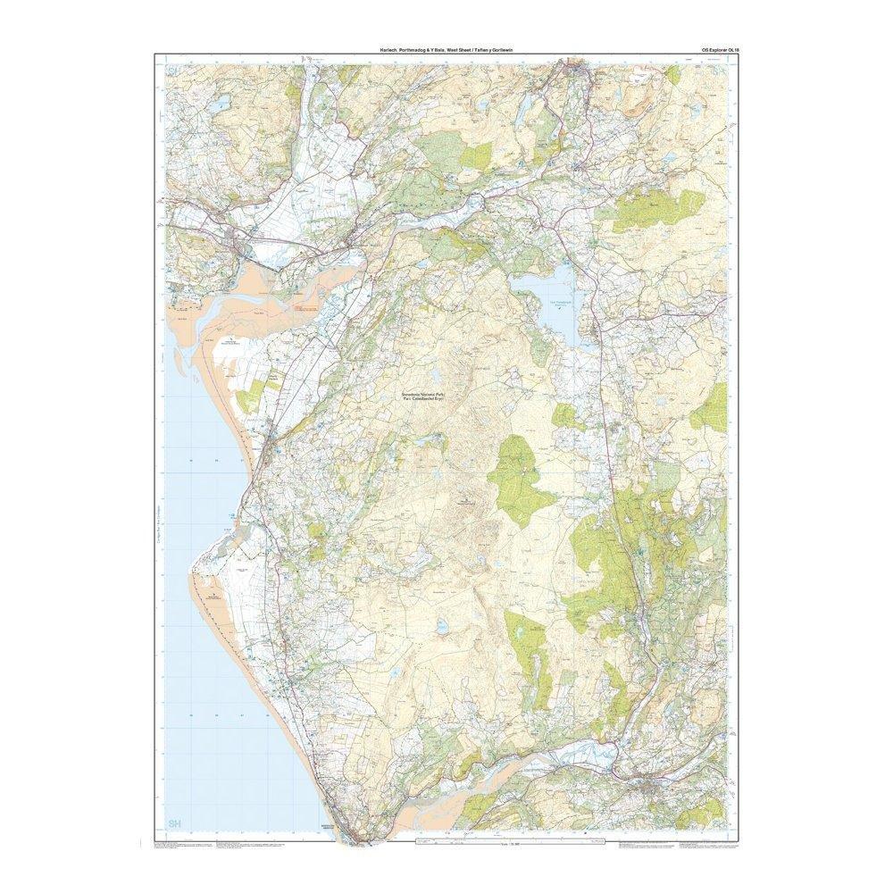Explorer OL18 Harlech, Porthmadog & Bala Map With Digital Version - Image 9