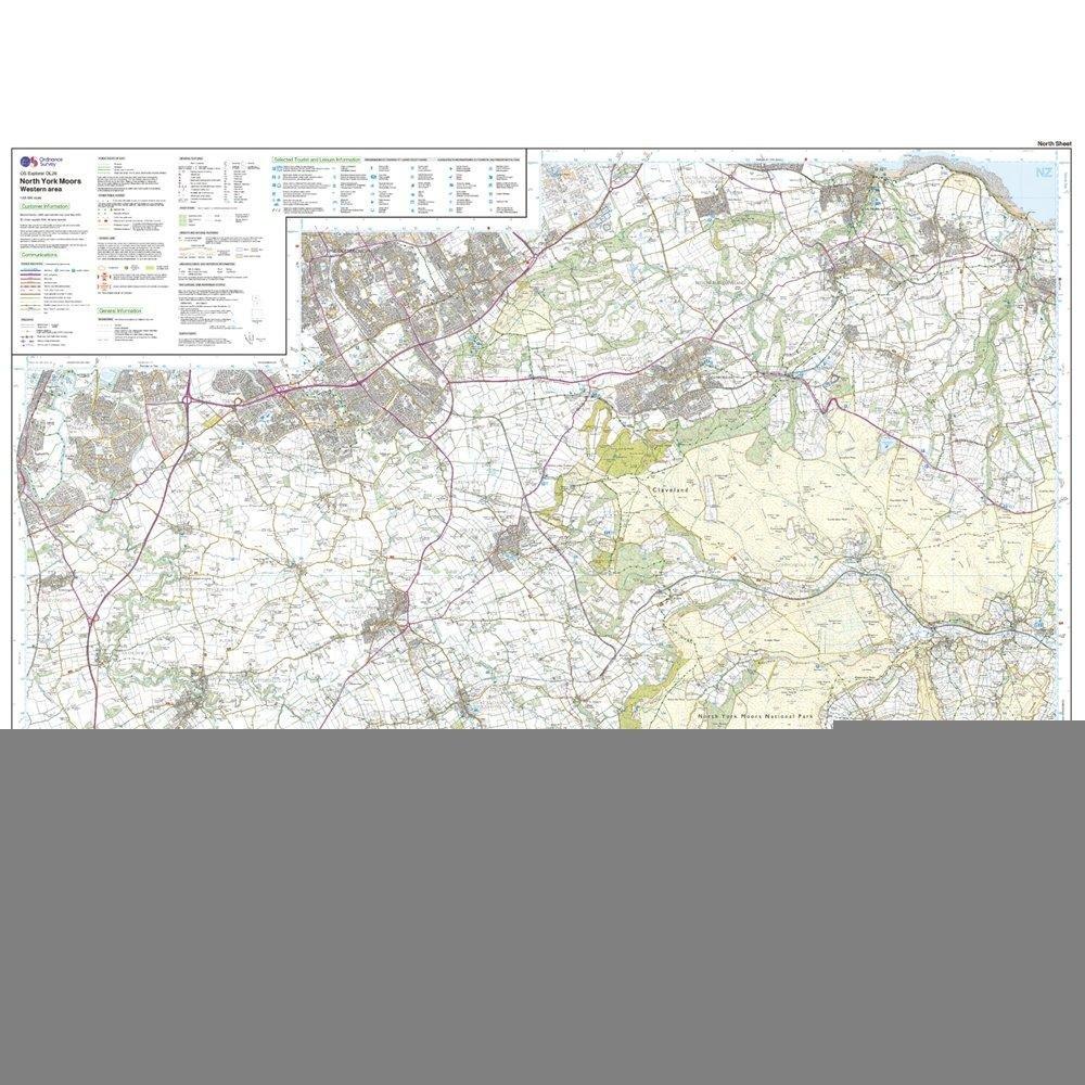 Explorer OL26 North York Moors - Western Area Map With Digital Version - Image 3