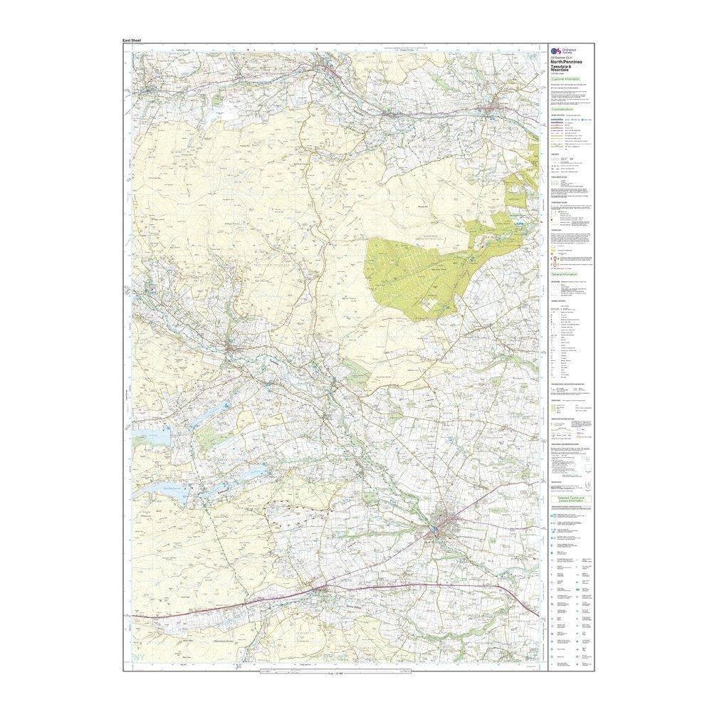 Explorer OL31 North Pennines - Teesdale & Weardale Map With Digital Version - Image 3
