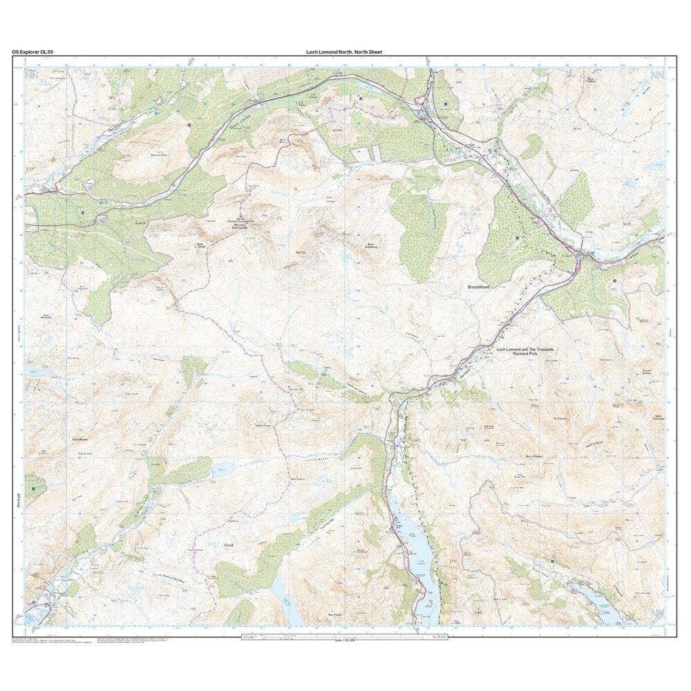 Explorer OL39 Loch Lomond North Map With Digital Version - Image 8
