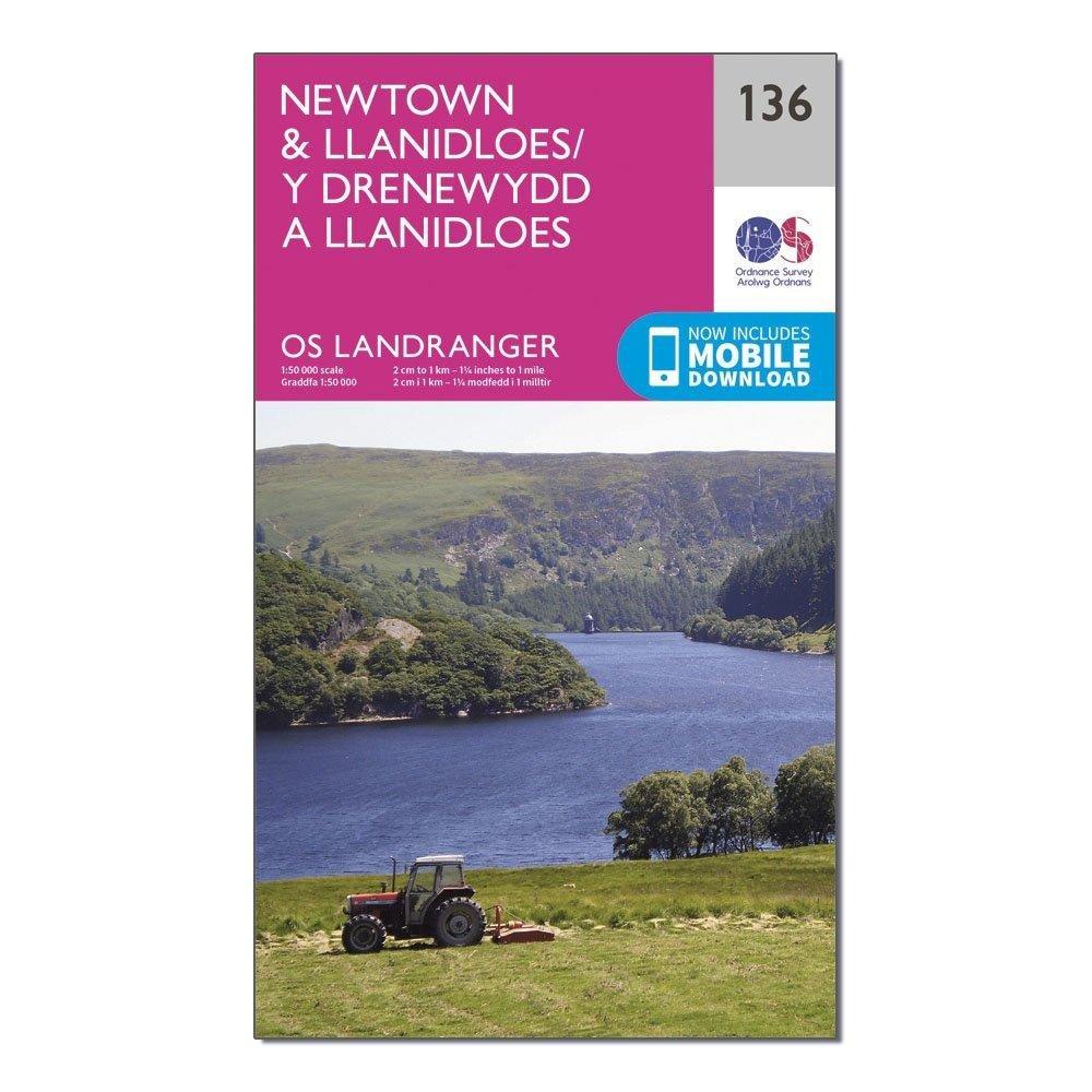Landranger 136 Newtown & Llanidloes Map With Digital Version - Image 4