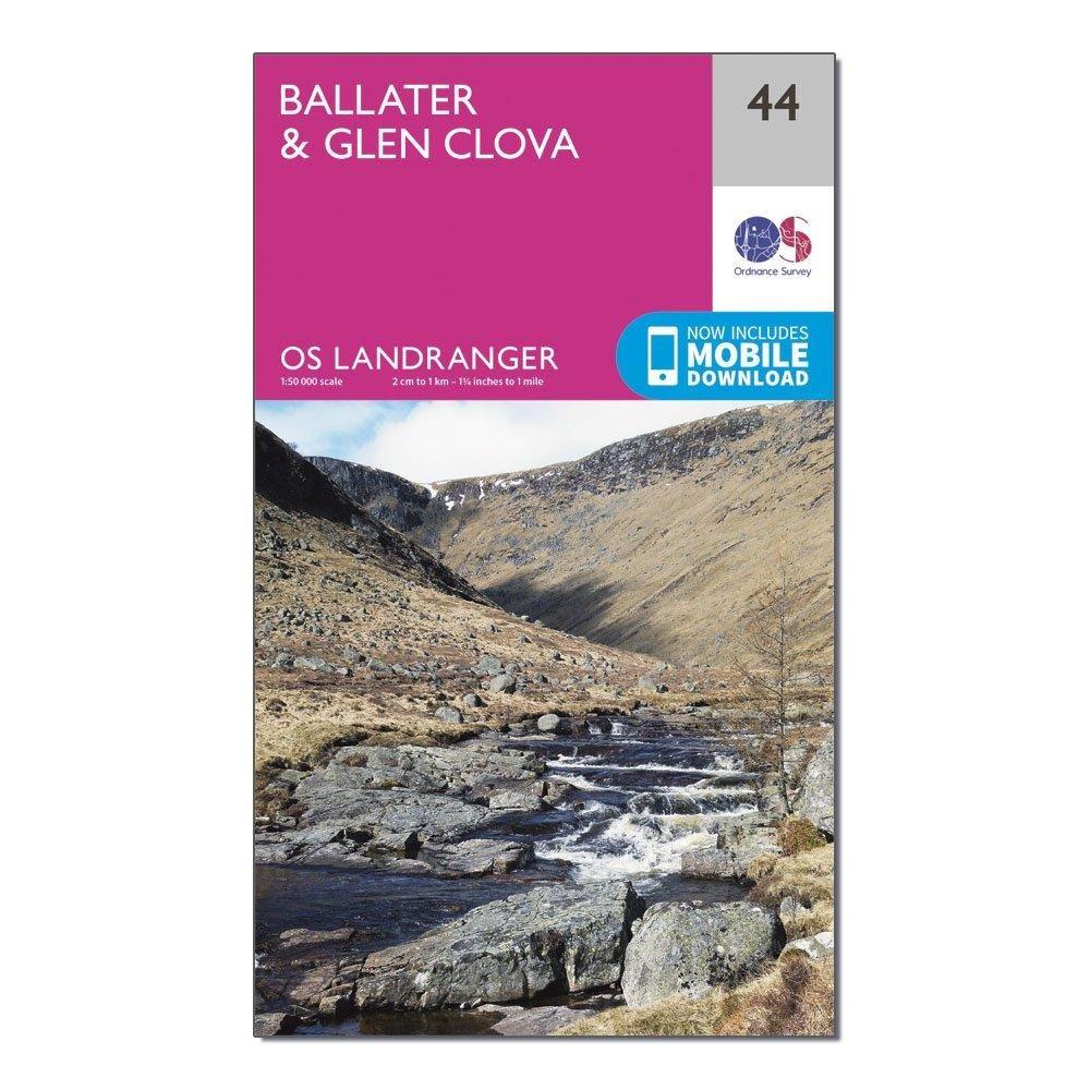 Landranger 44 Ballater, Glen Clova Map With Digital Version - Image 8