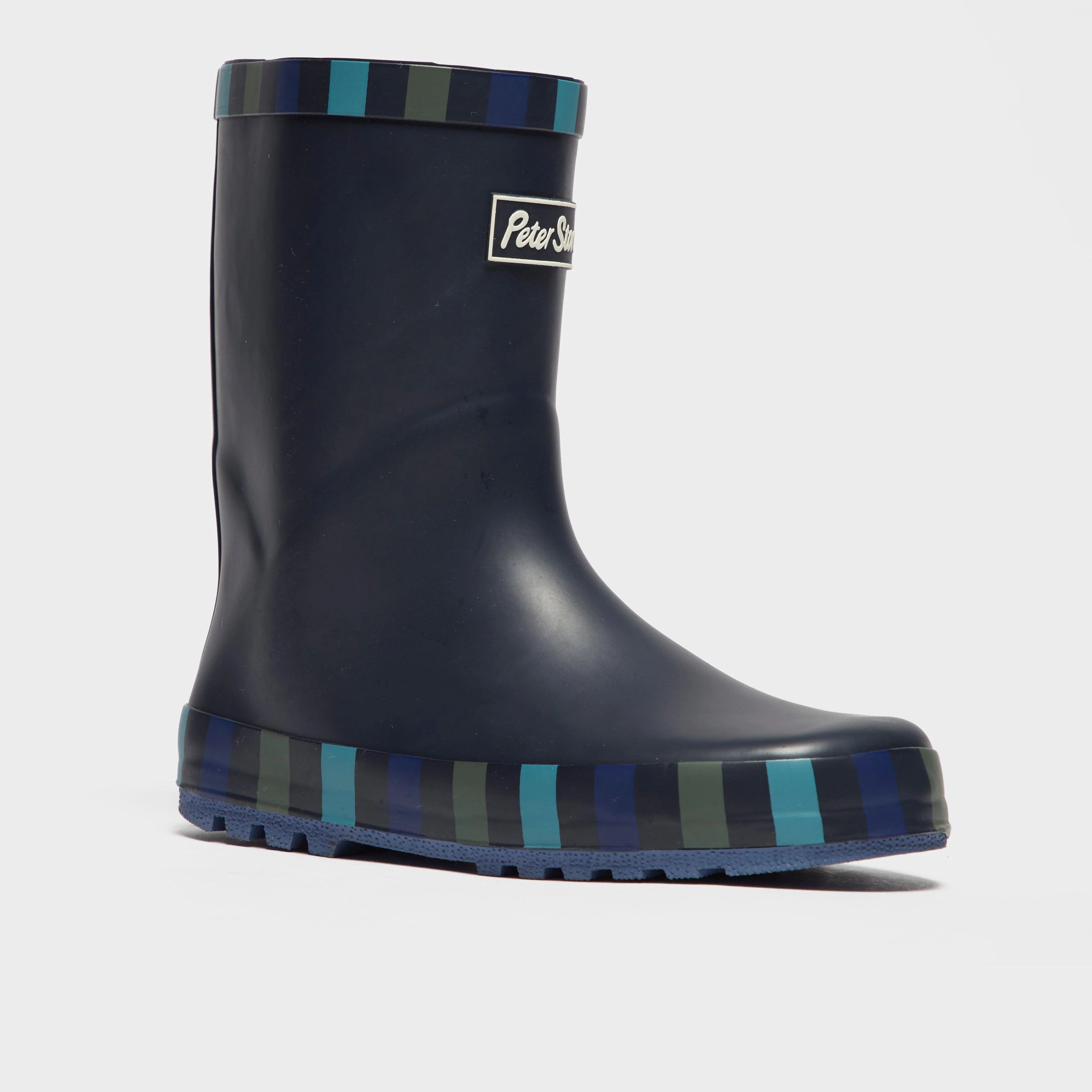 Boys' Striped Trim Wellies - Image 3