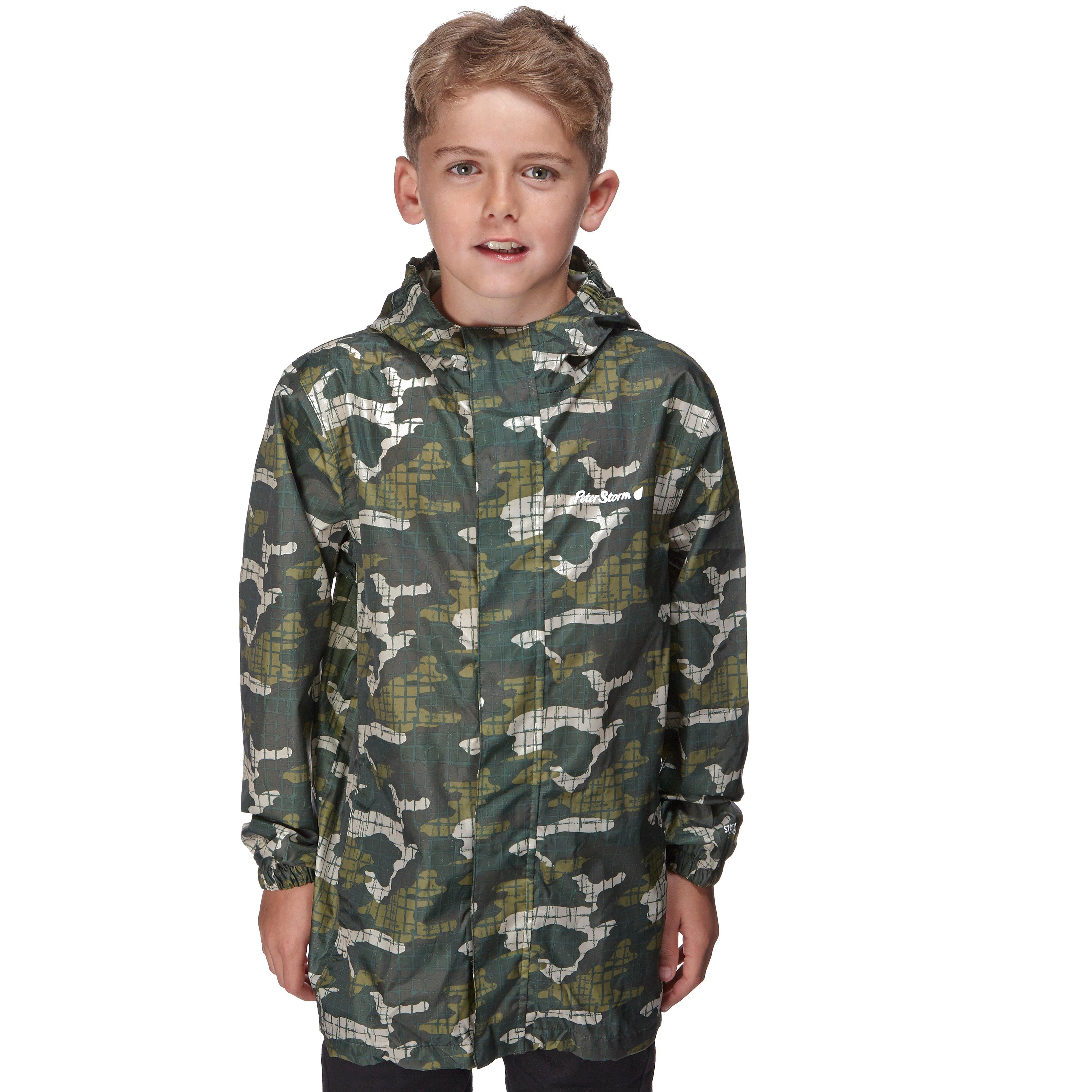 Kids' Camo Packable Jacket - Image 5
