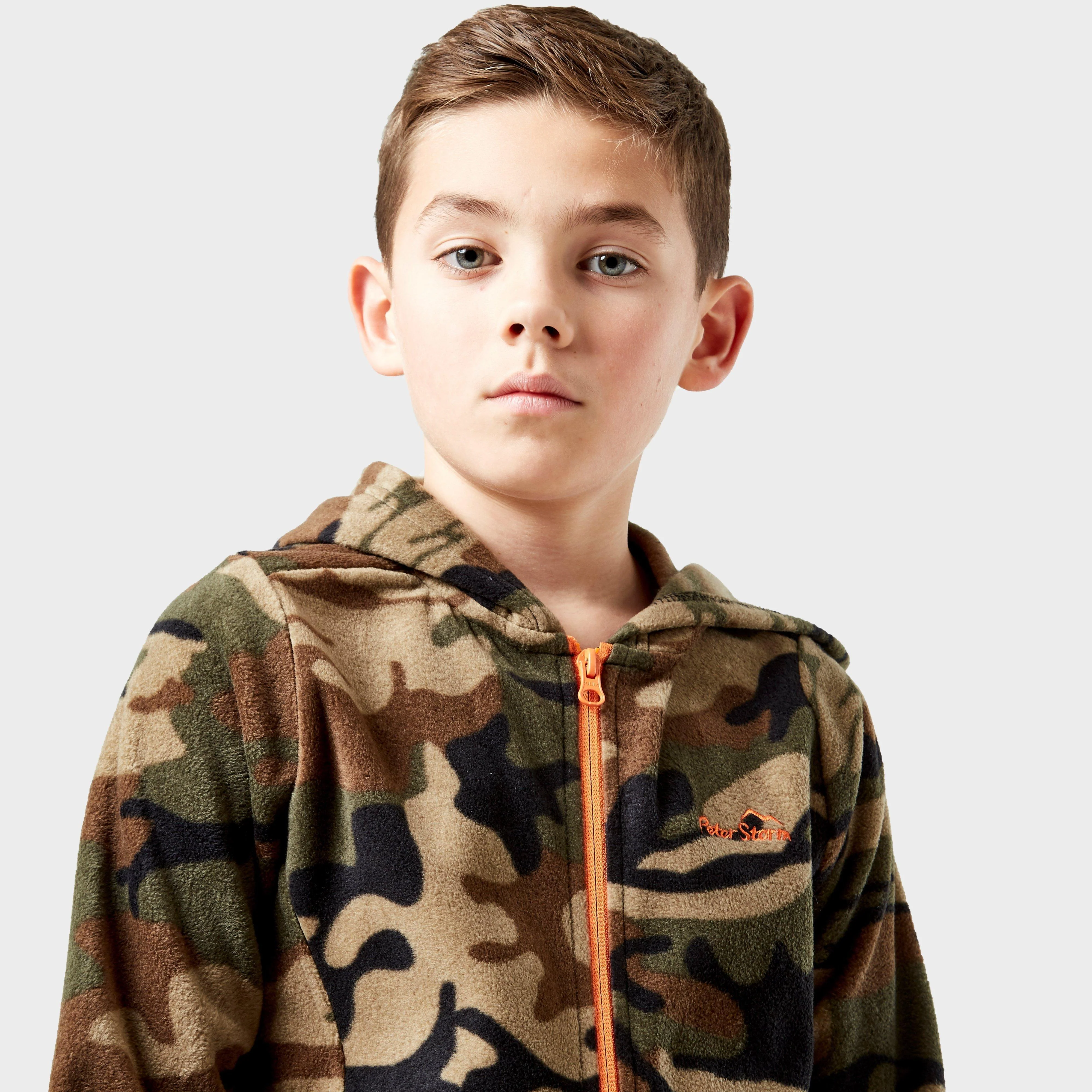 Kid’s Full-Zip Camo II Fleece - Image 5