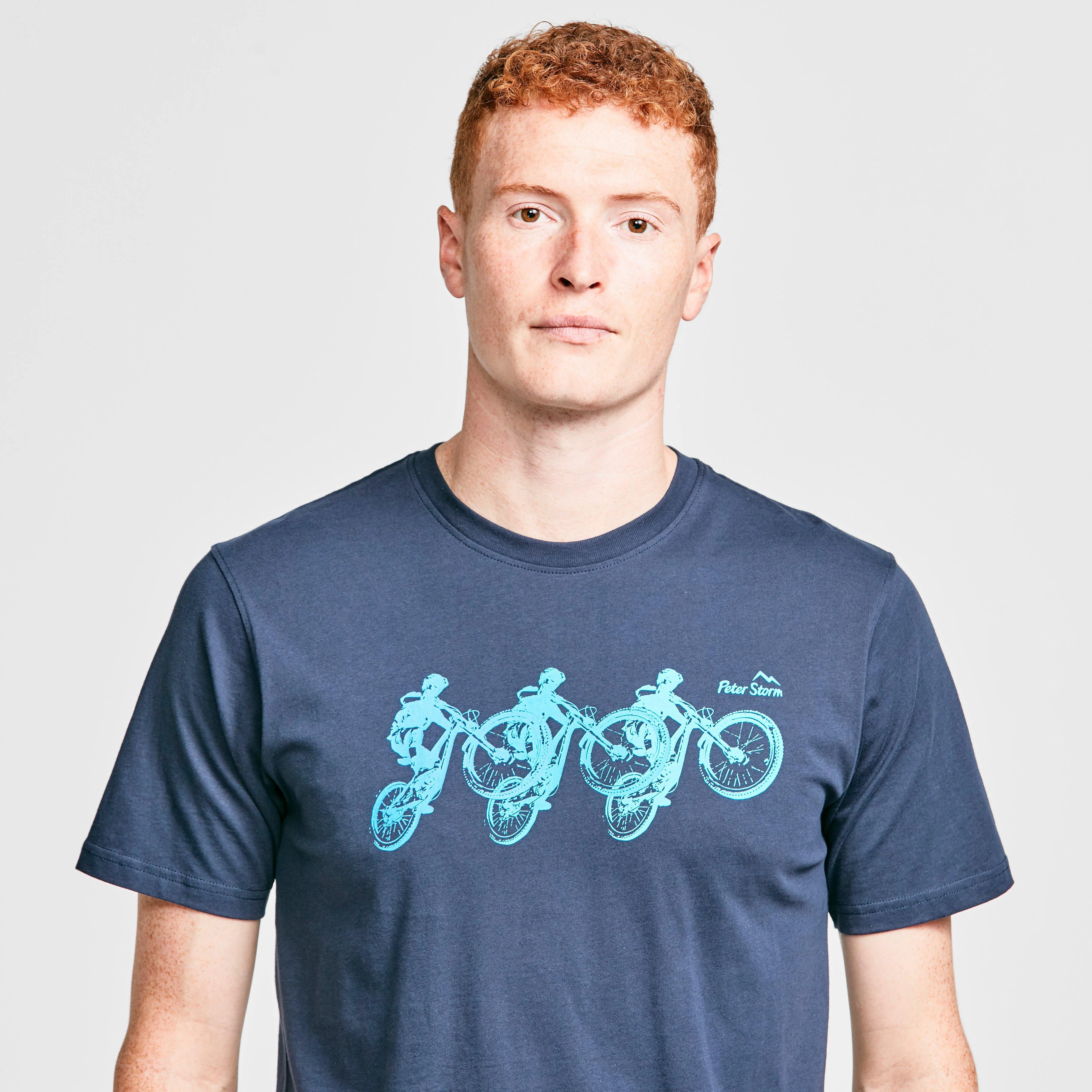 Men's Triple Bike T-Shirt - Image 4