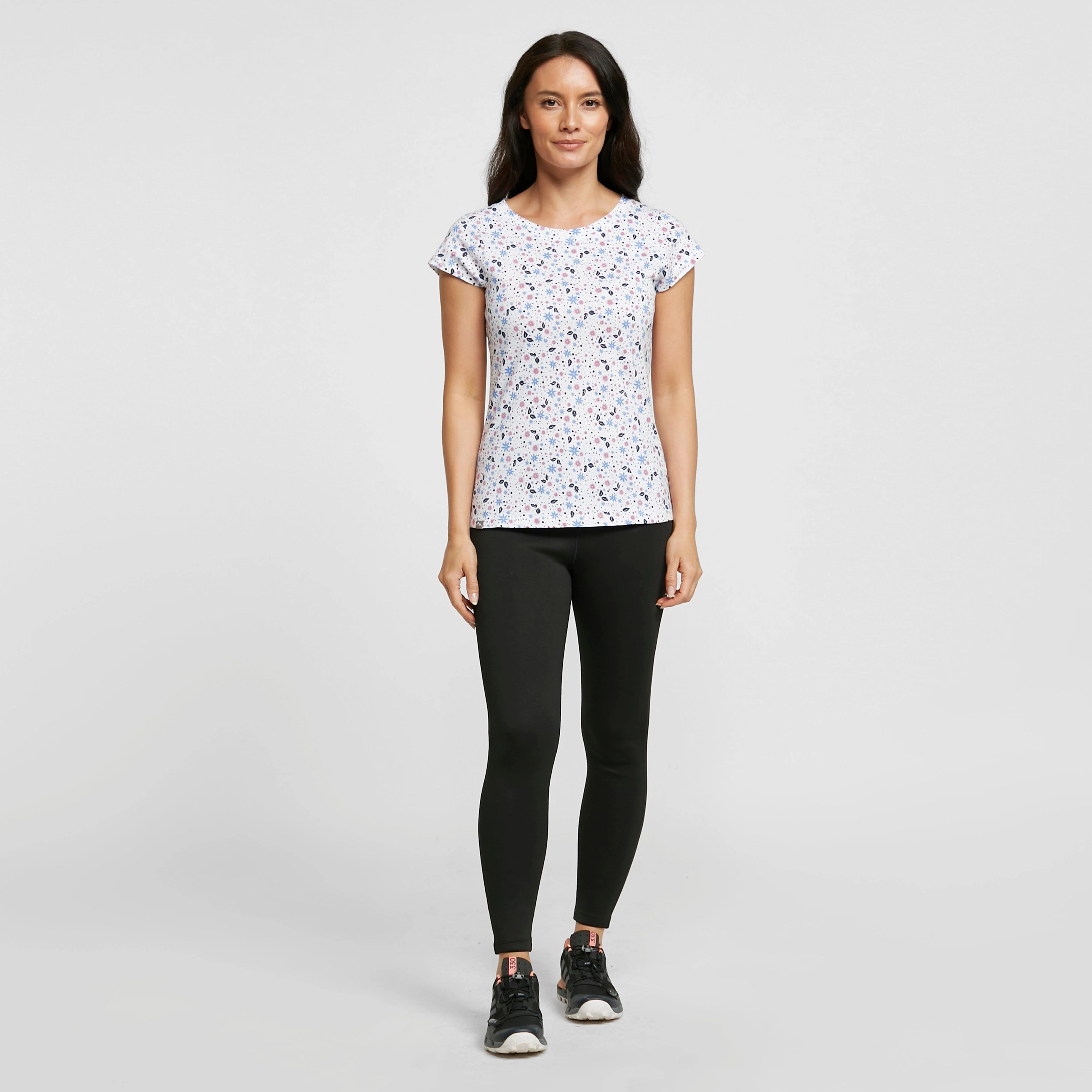 Women’s Ditsy Print Short Sleeved Tee - Image 3