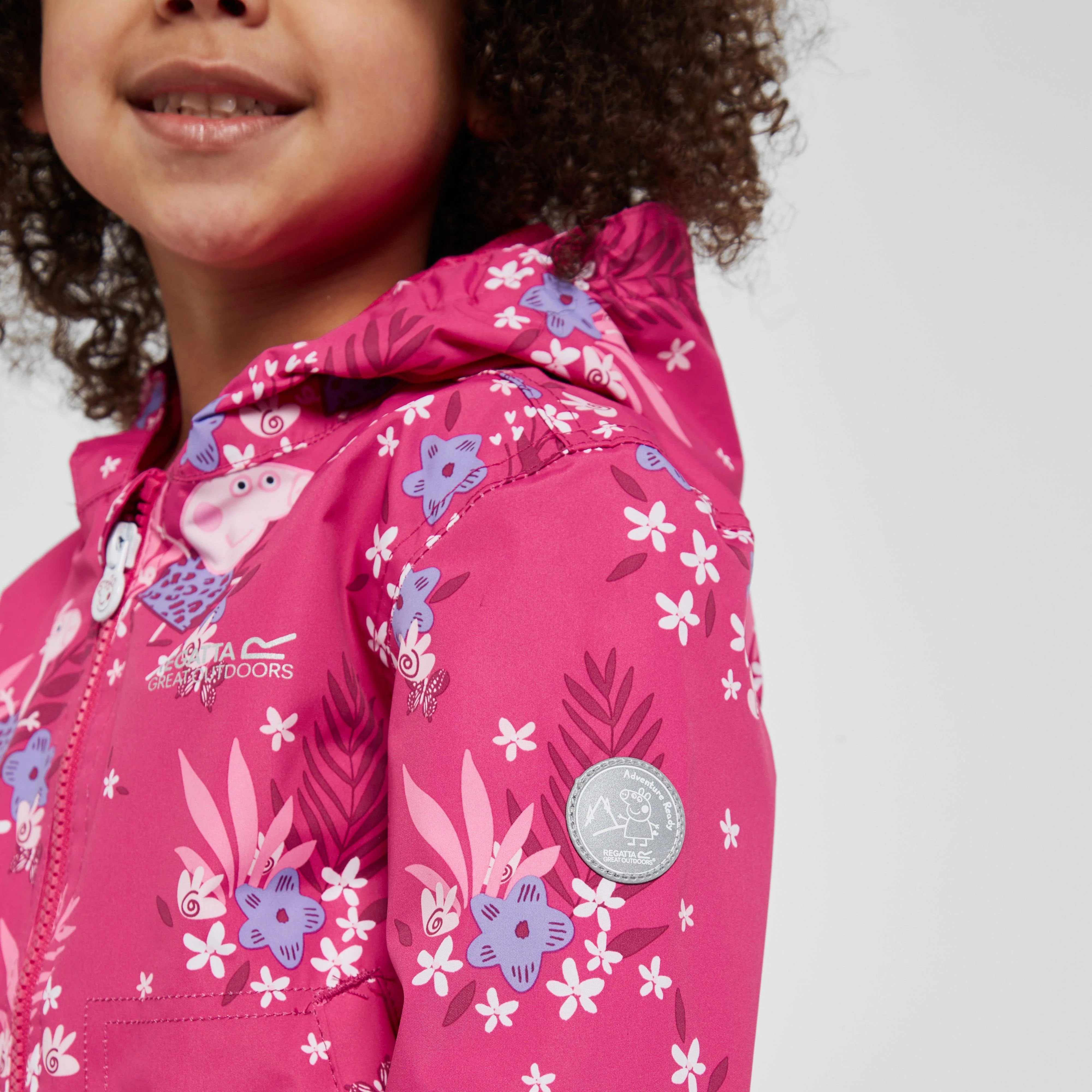 Kids' Peppa Pig Muddy Puddle Waterproof Jacket - Image 5