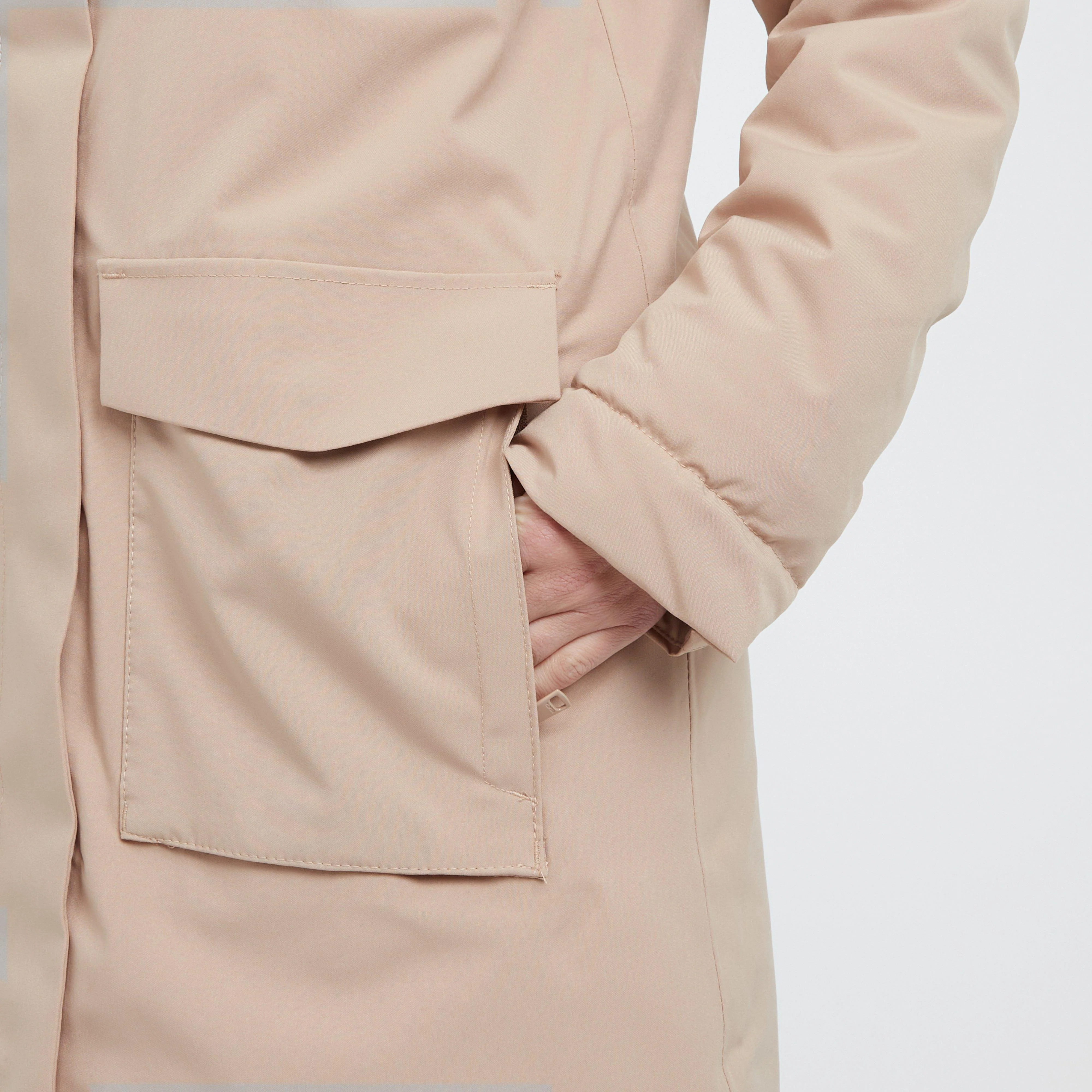 Women's Yarli Waterproof Longline Jacket - Image 9