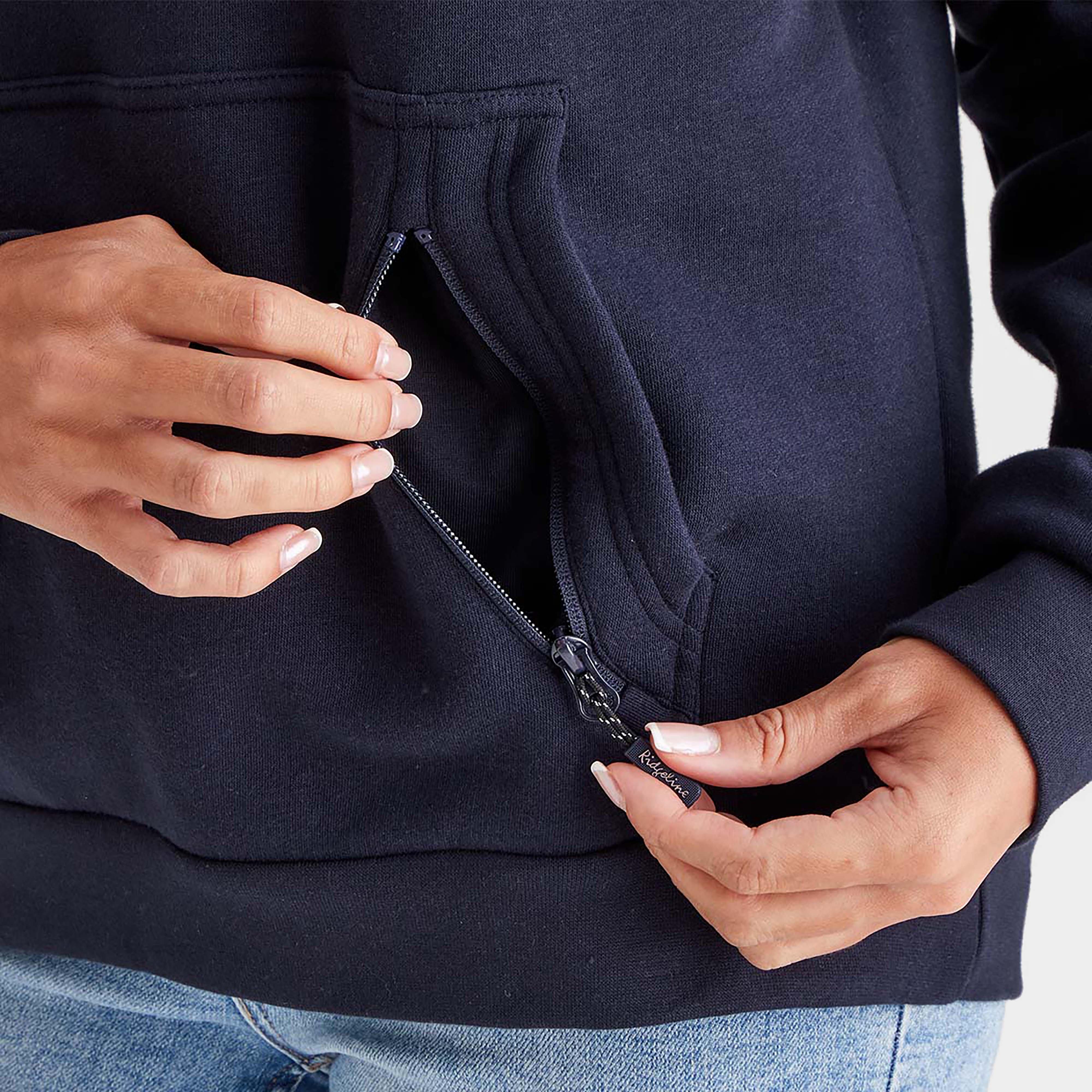 Women's Signature Hoodie Navy - Image 4