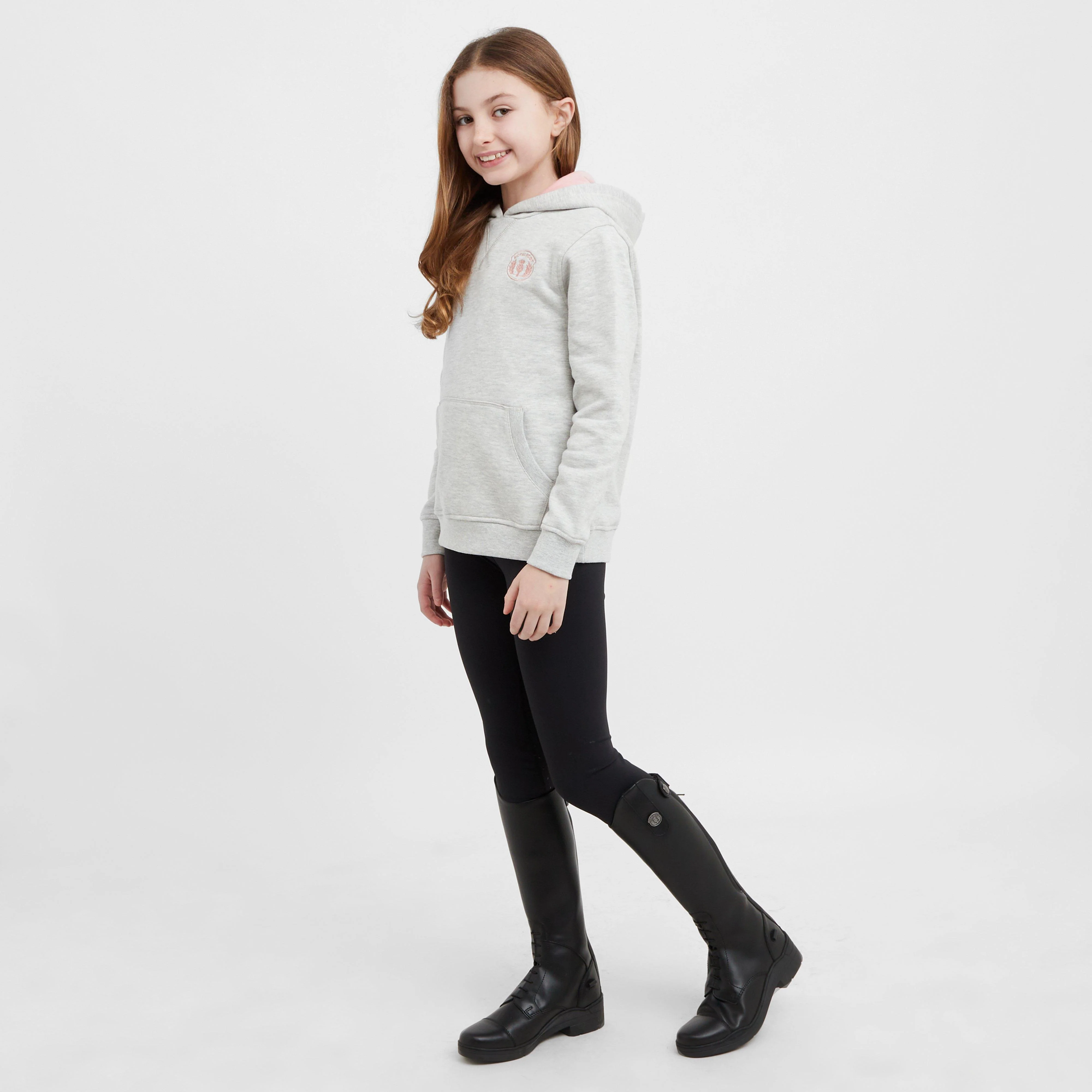 Kids’ Ivy Knee Patch Tights Black - Image 3
