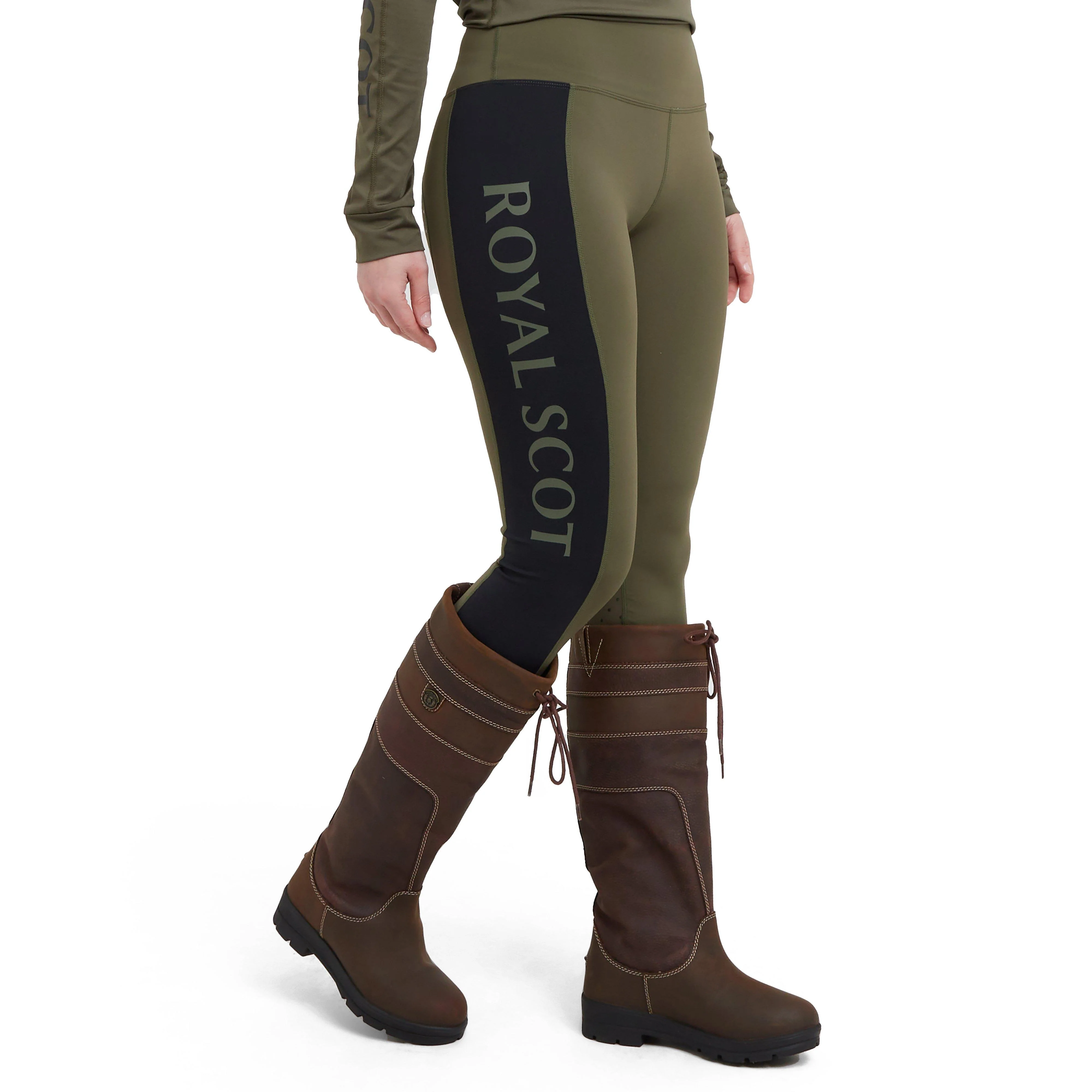 Women's Amelia Full Seat Riding Tights - Image 9